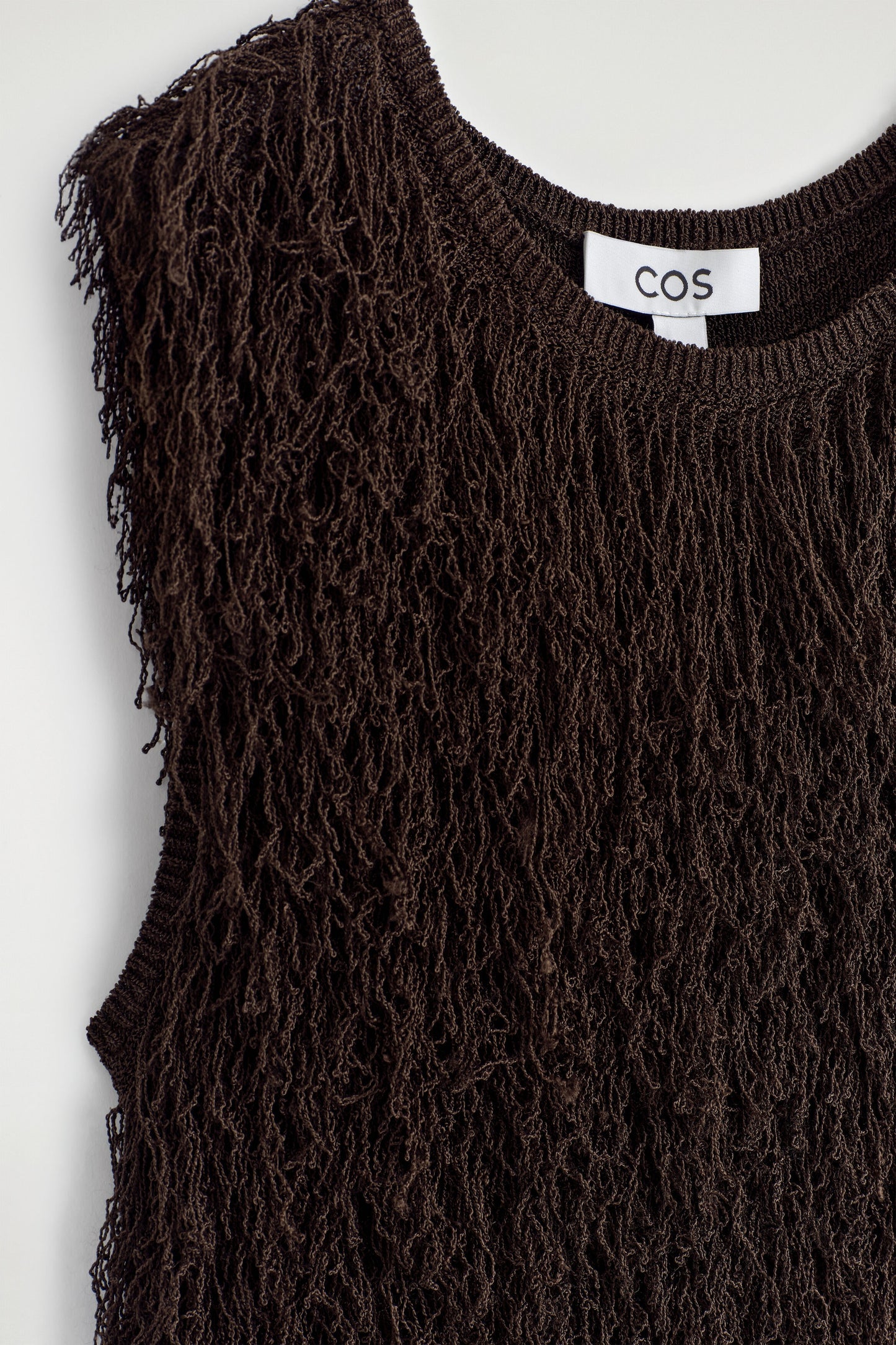 Fringed Knitted Top