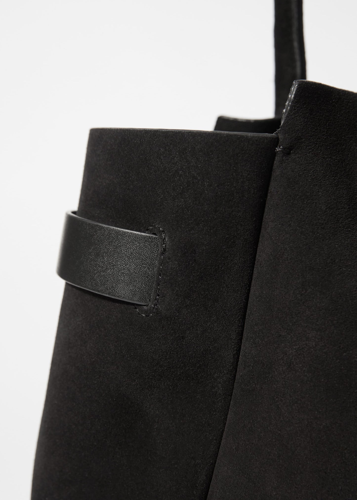 Suede Tote Bag