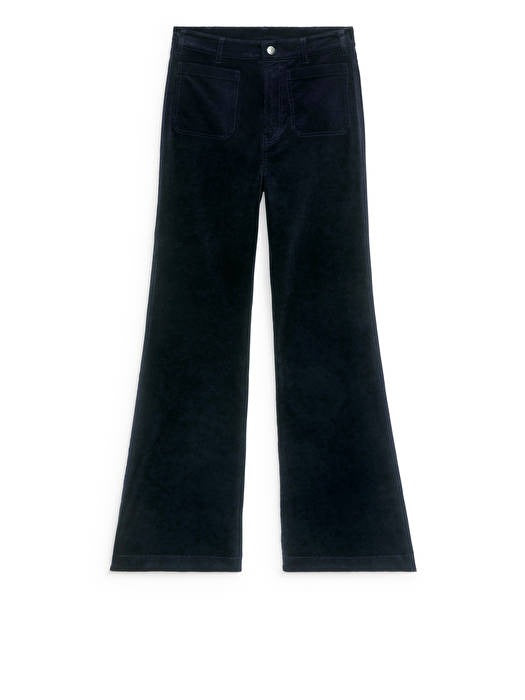 Flared Corduroy Trousers