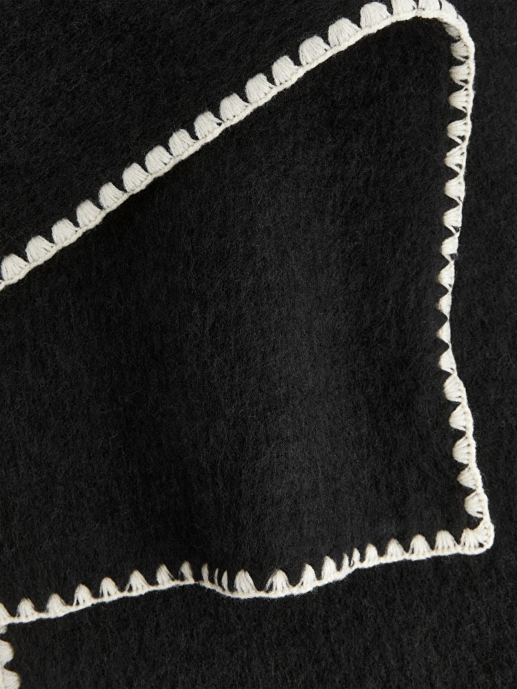 Blanket-Stitch Scarf