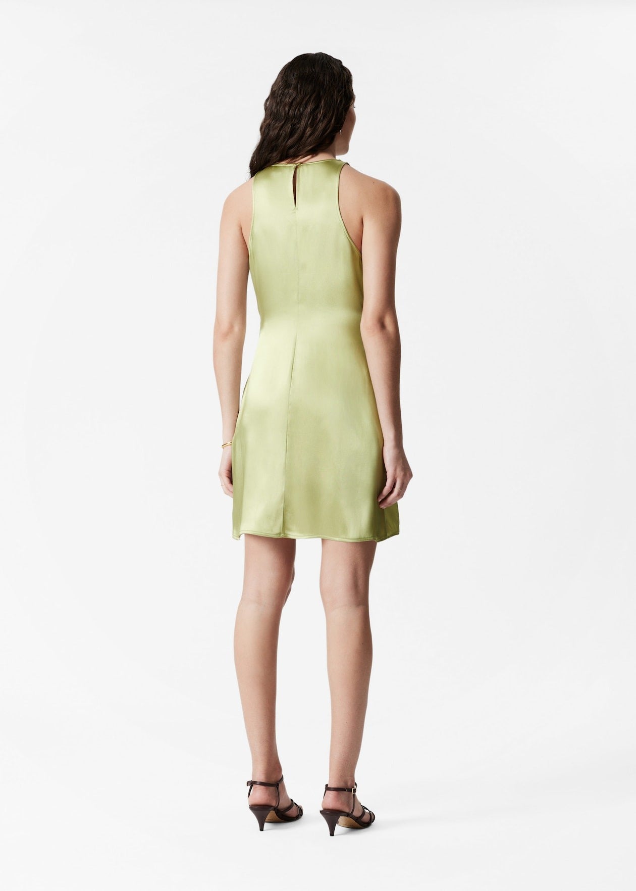 Satin Mini Dress