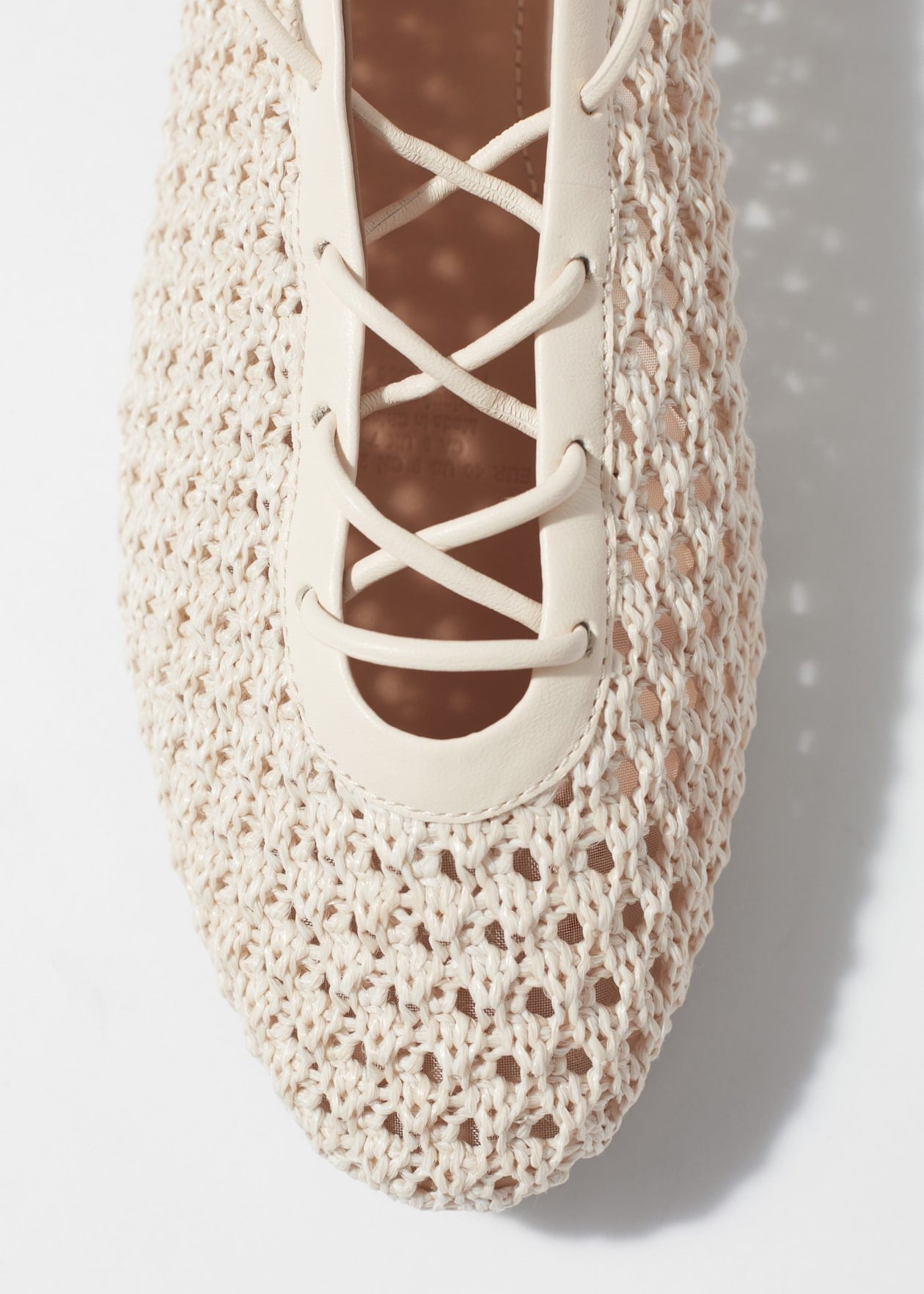 Lace-Up Ballet Flats