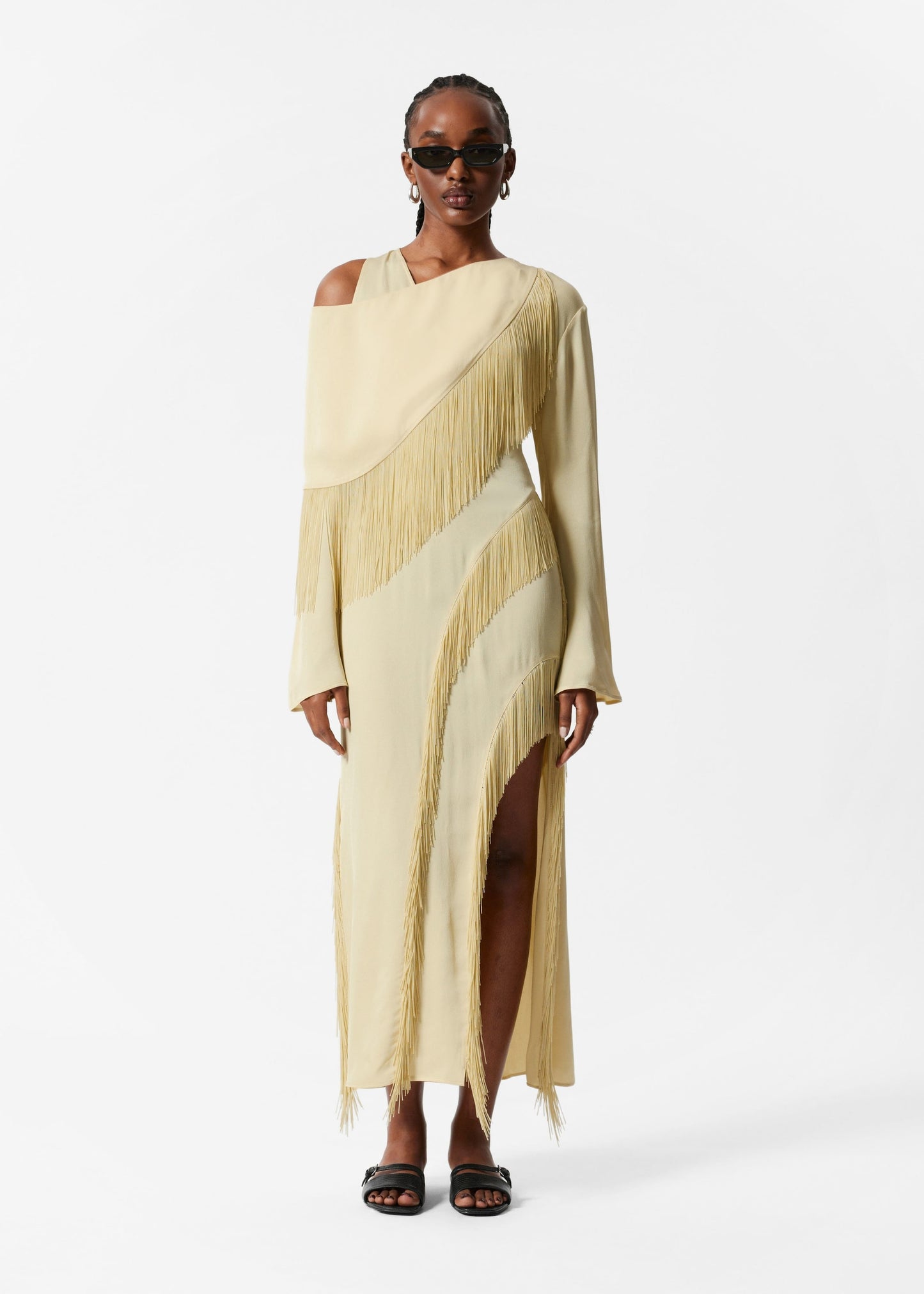 Fringe Maxi Dress