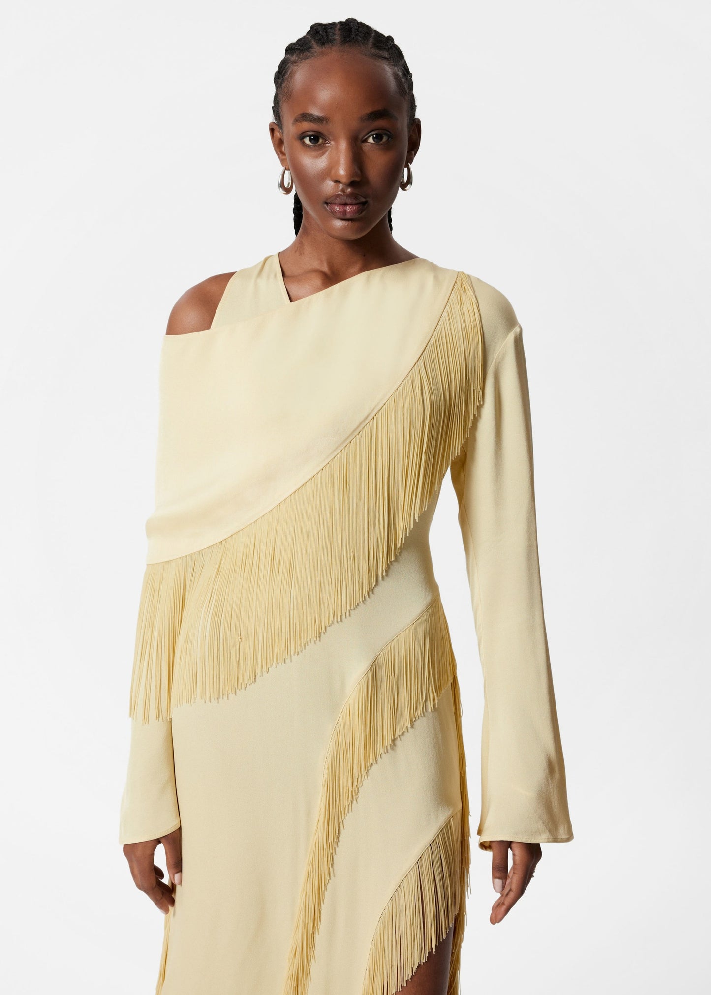 Fringe Maxi Dress
