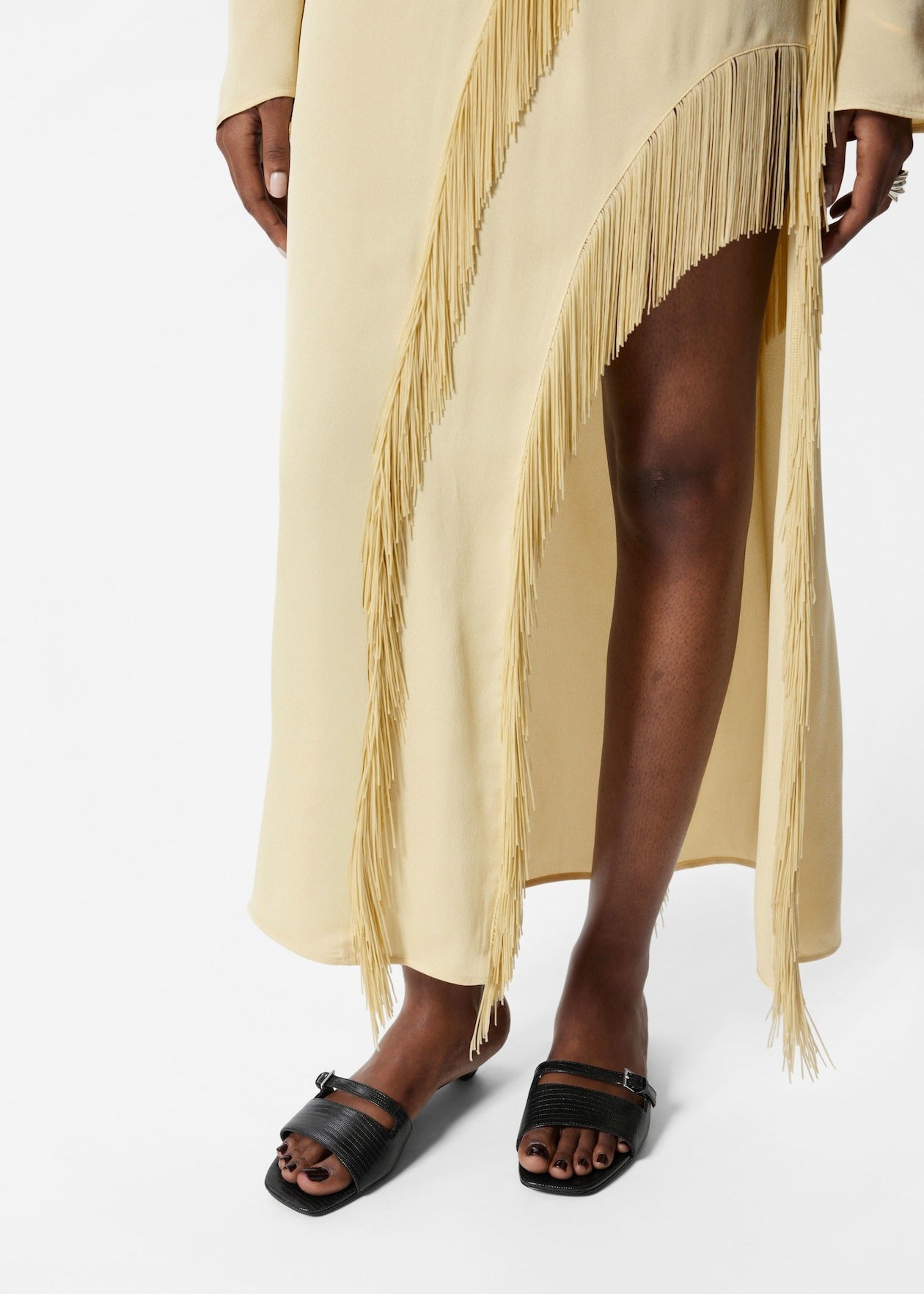 Fringe Maxi Dress