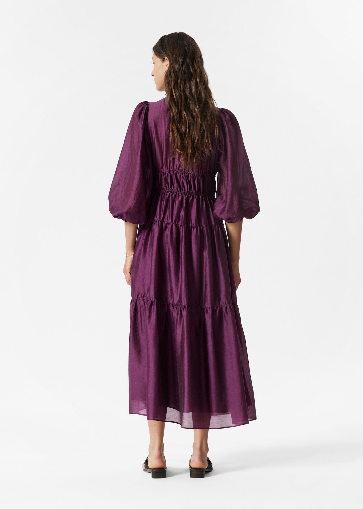 Tiered Midi Dress