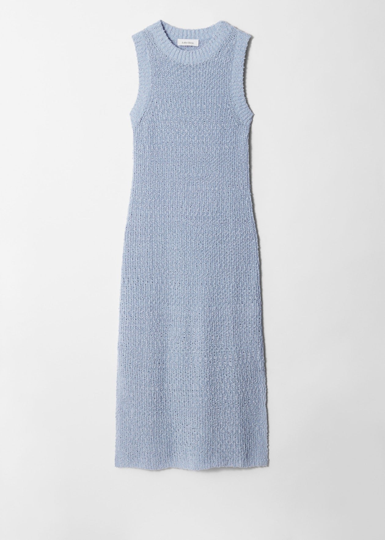 Sleeveless Silk-Blend Midi Dress
