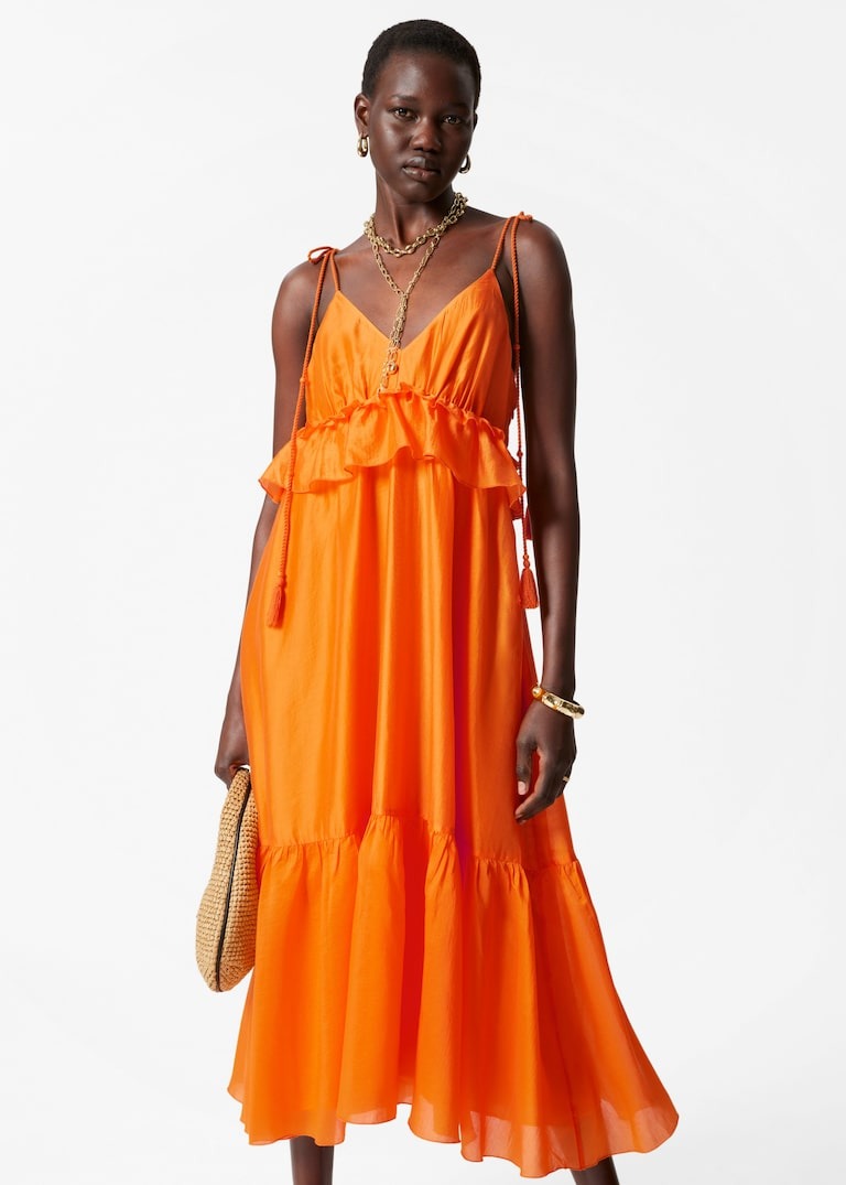 Strappy Midi Dress