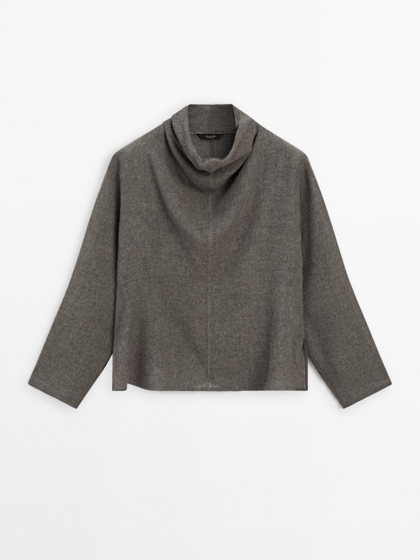 High neck shirt top