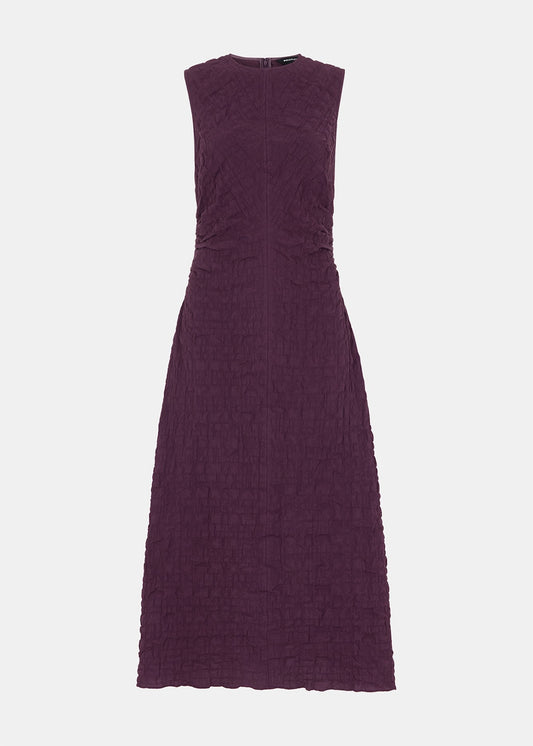 Plum Lori Textured Midi Dress