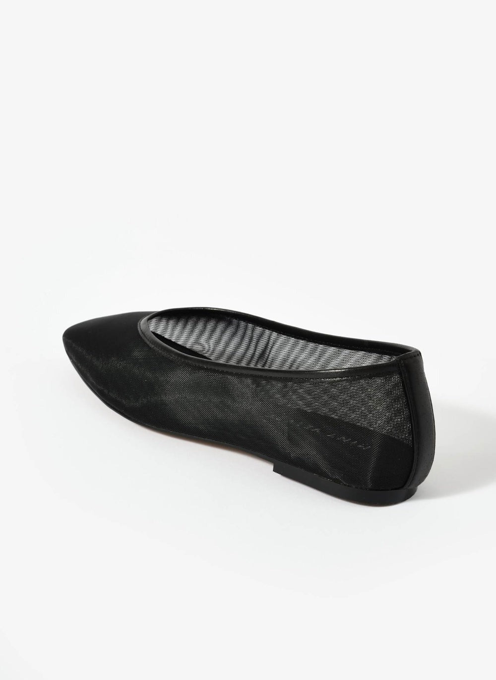Piper Black Mesh Ballet Flats