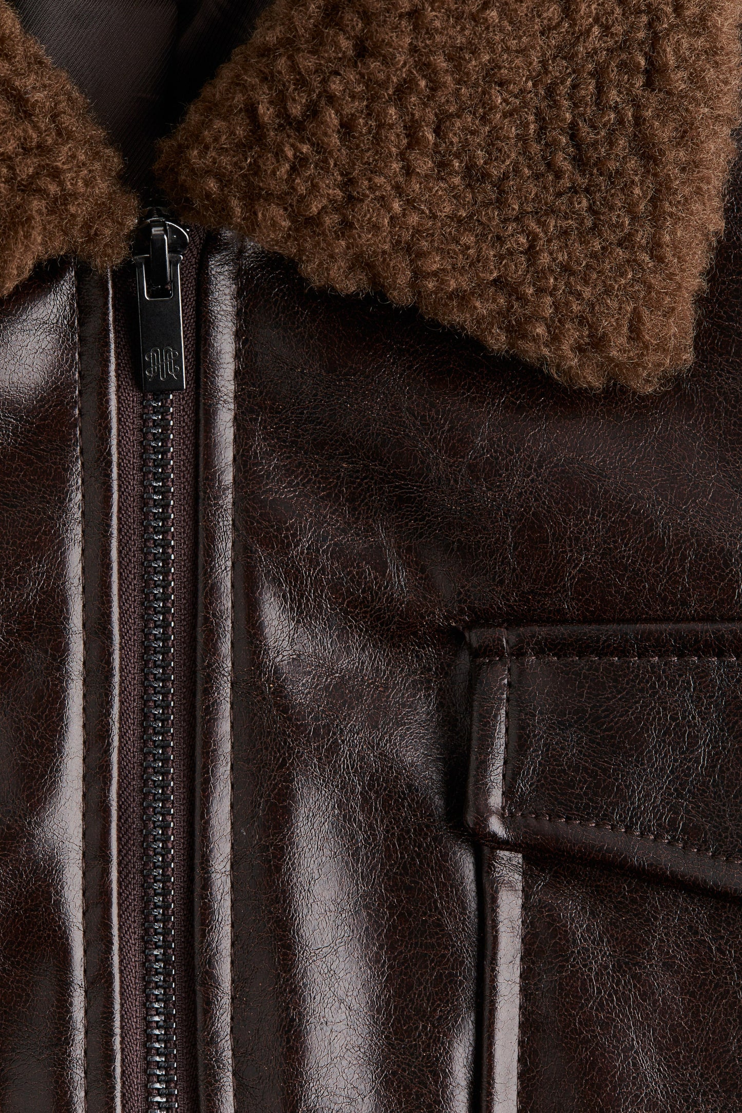 Coated belted jacket