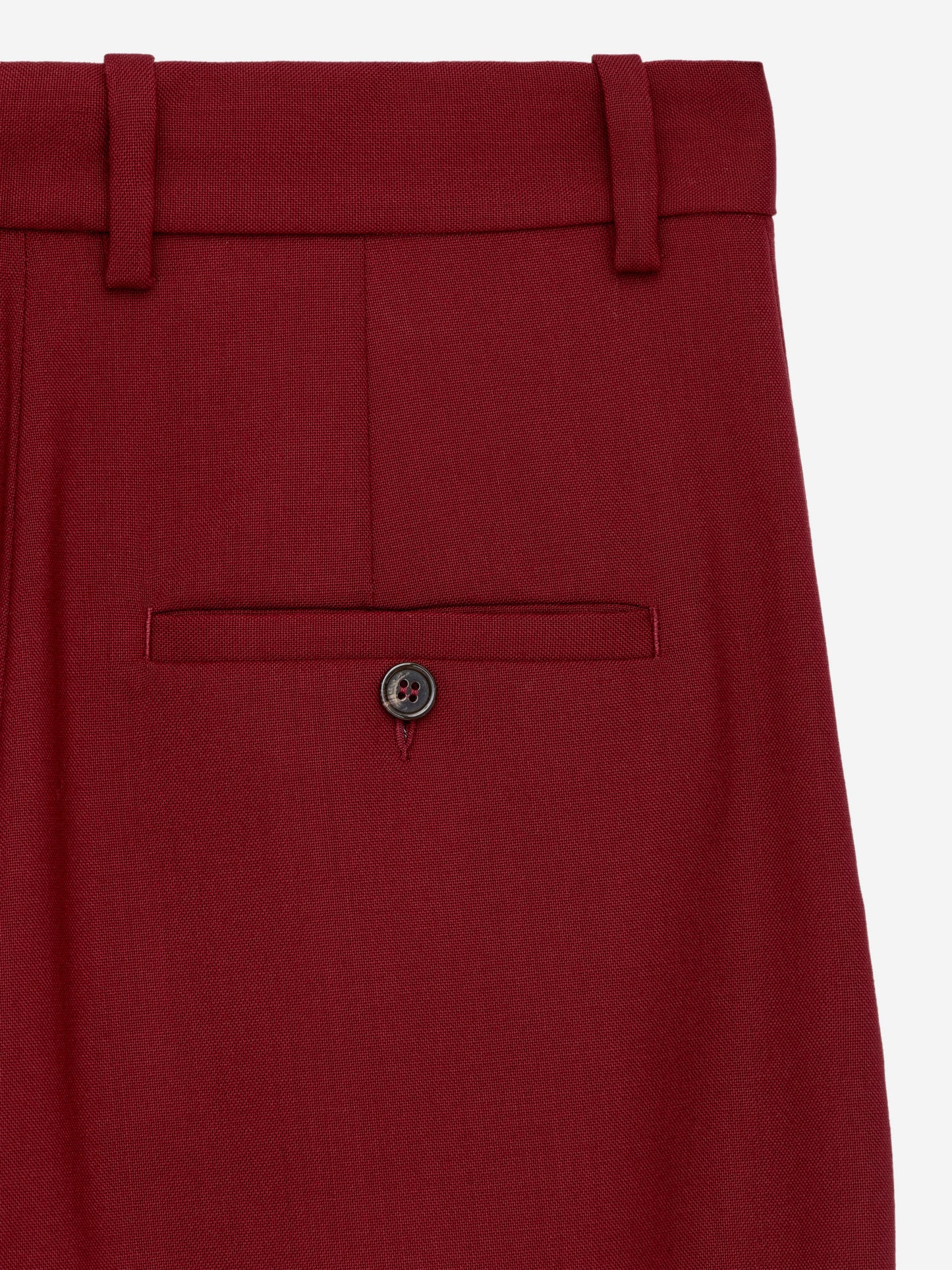 Pleated Wool Trousers