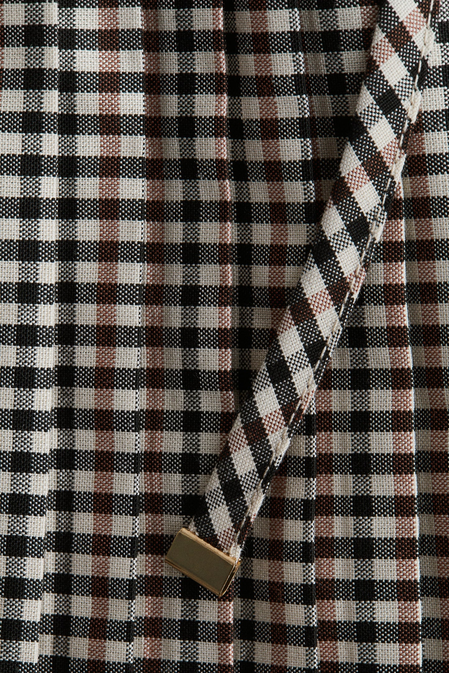 Pleated mini skirt
