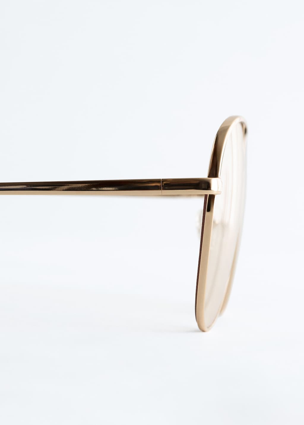 Slim Aviator-Frame Sunglasses