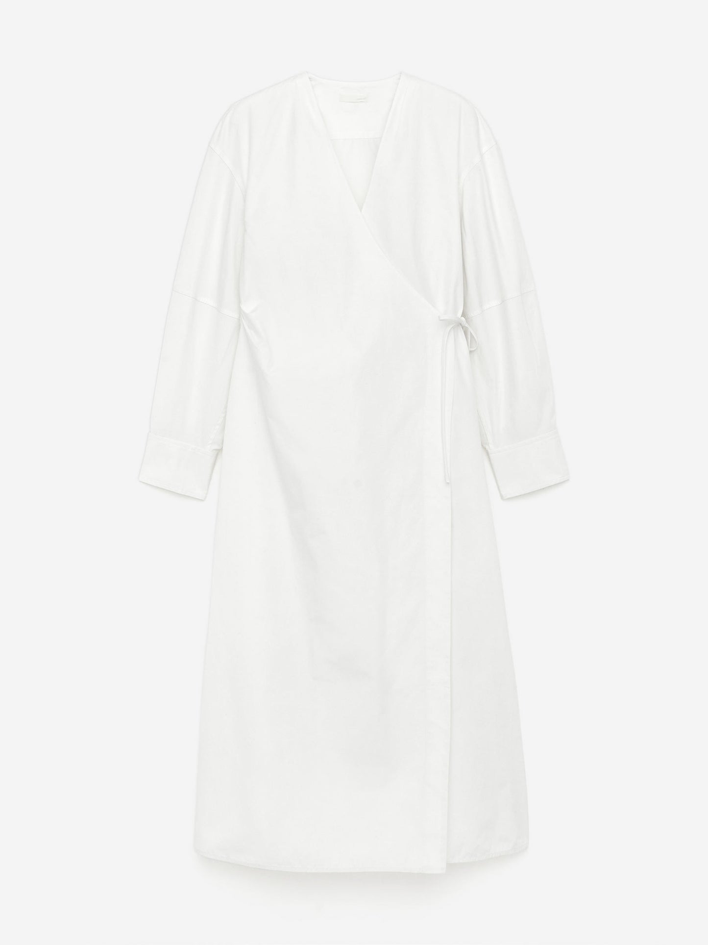 Cotton Wrap Dress