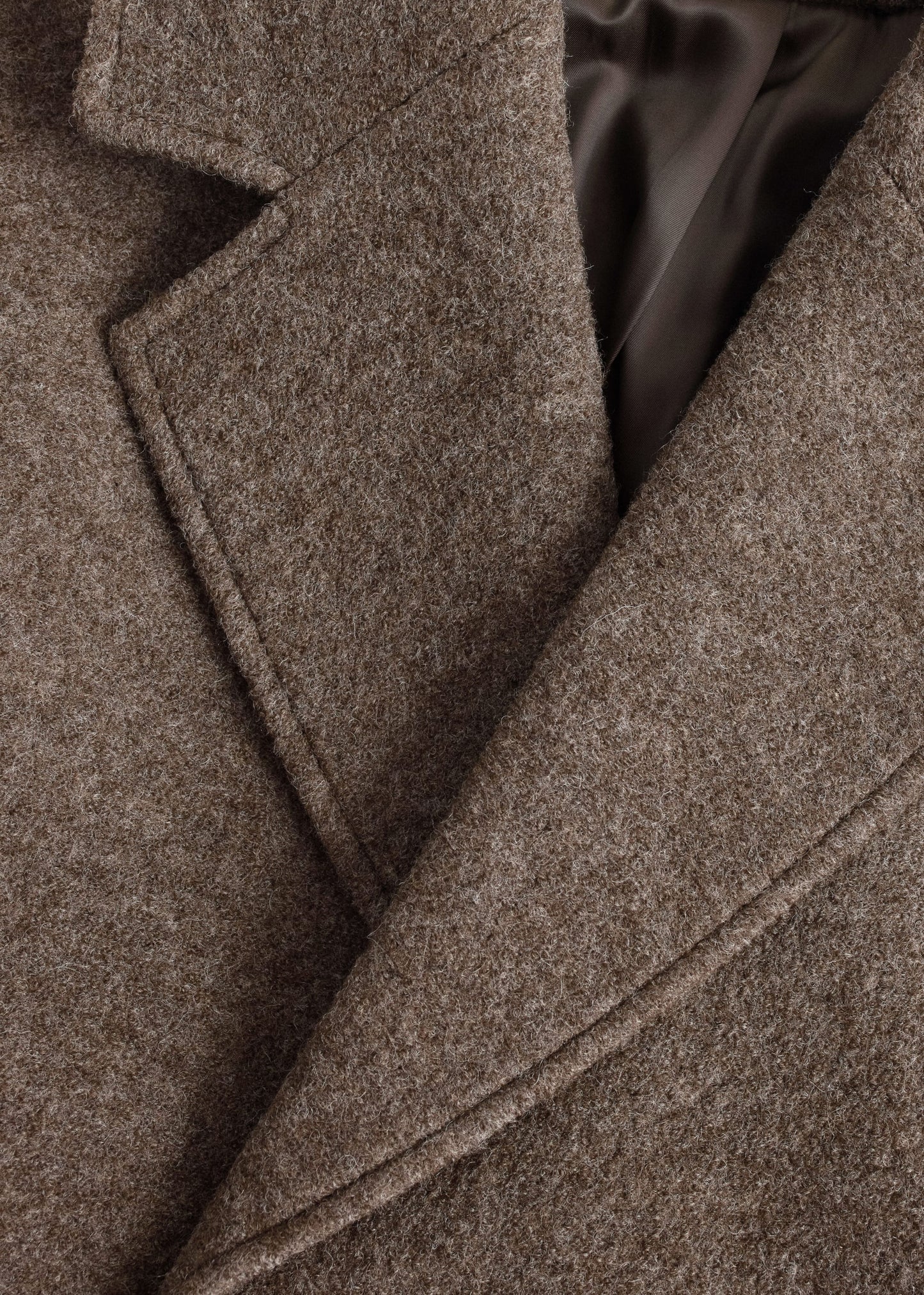 Voluminous Belted Wool Coat