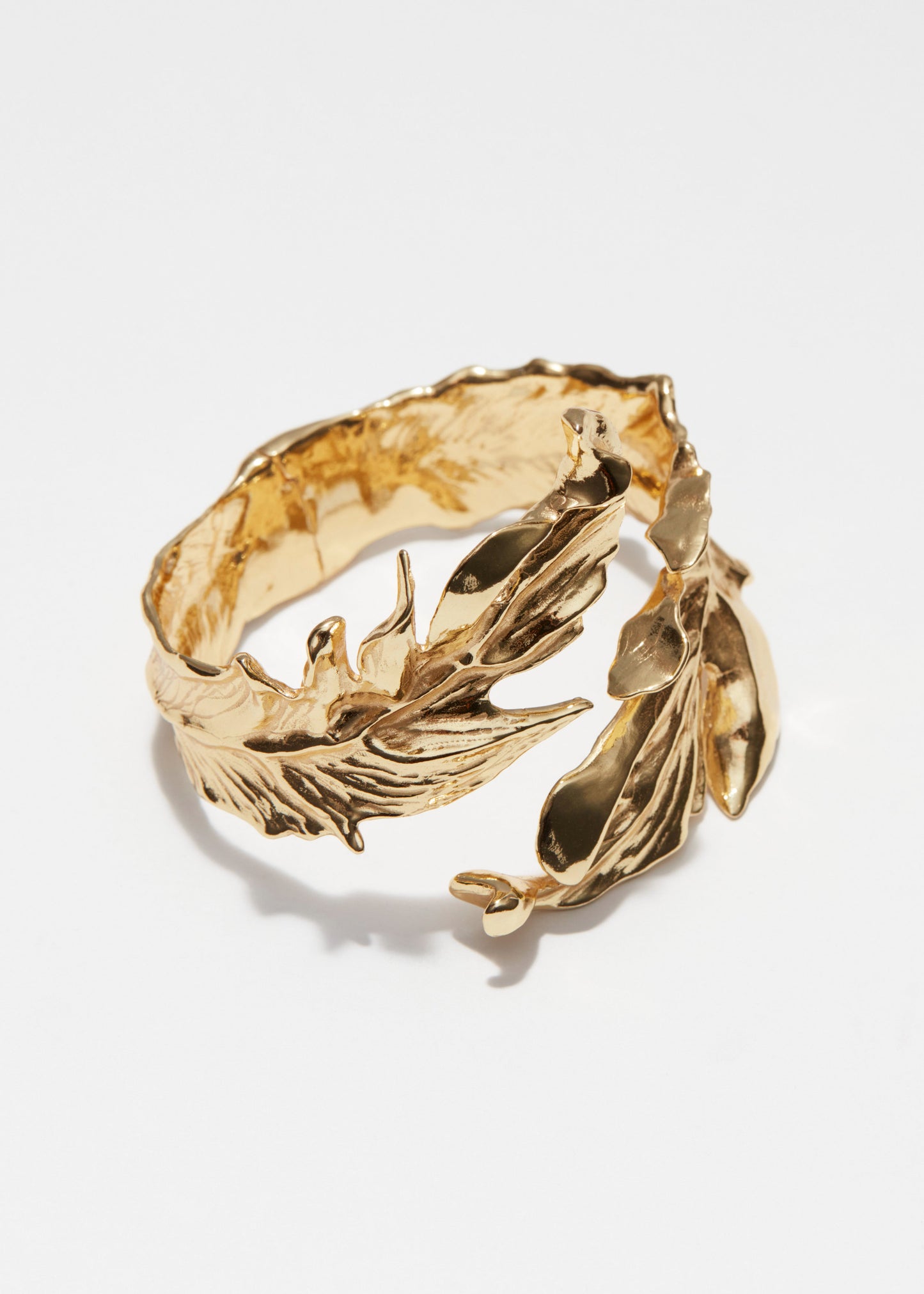 Leaf Wrap Cuff Bracelet