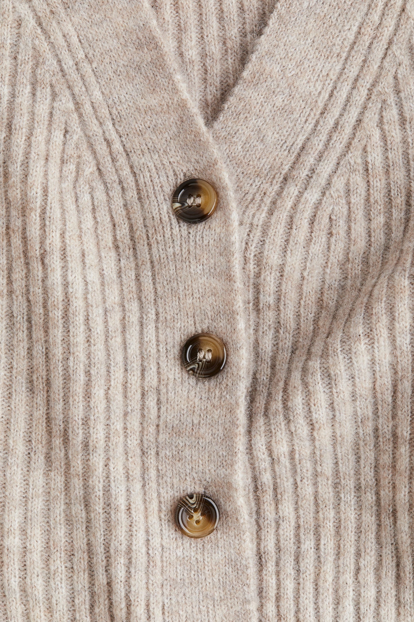Rib-knit dress