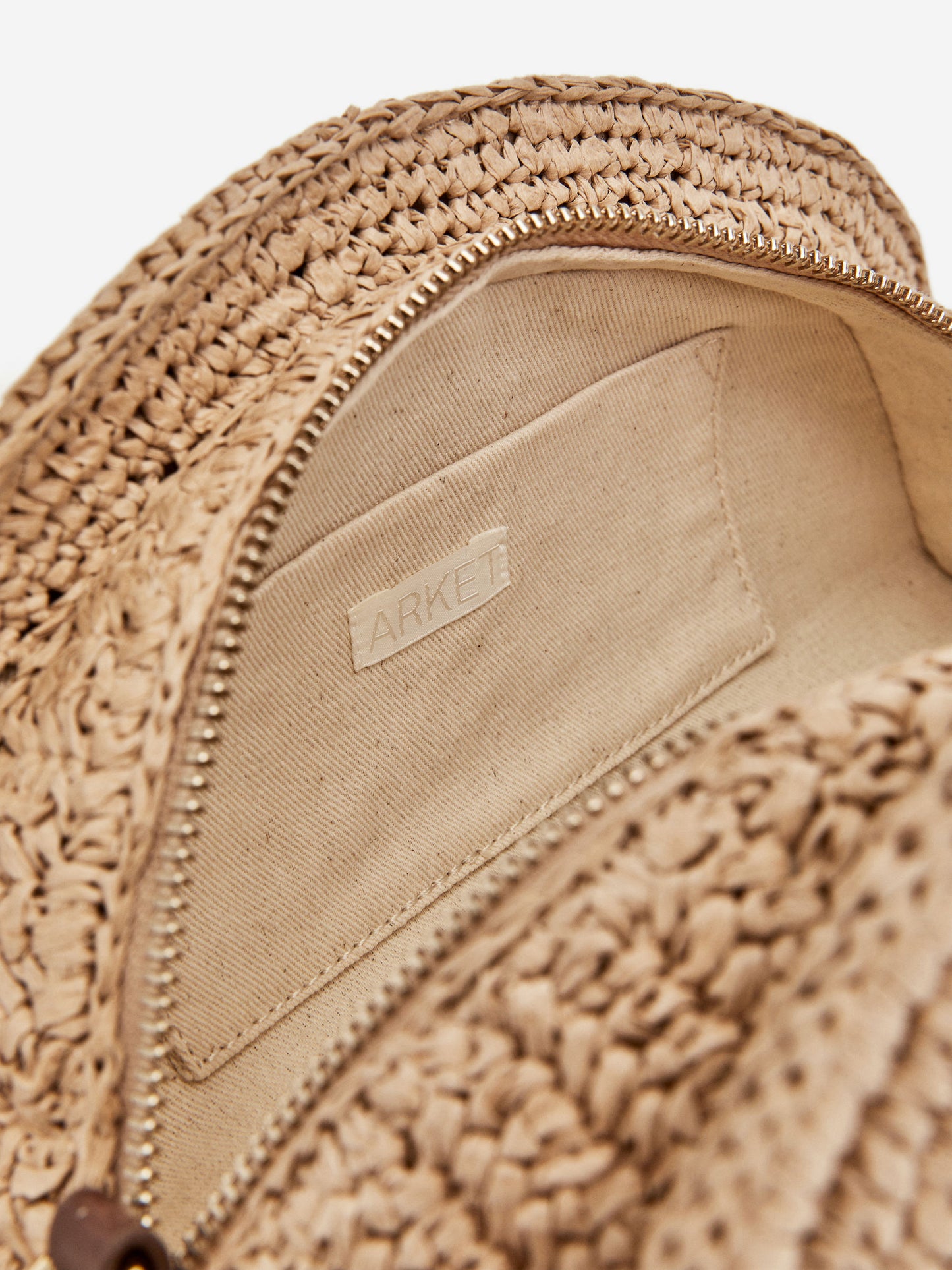 Crossbody Straw Bag