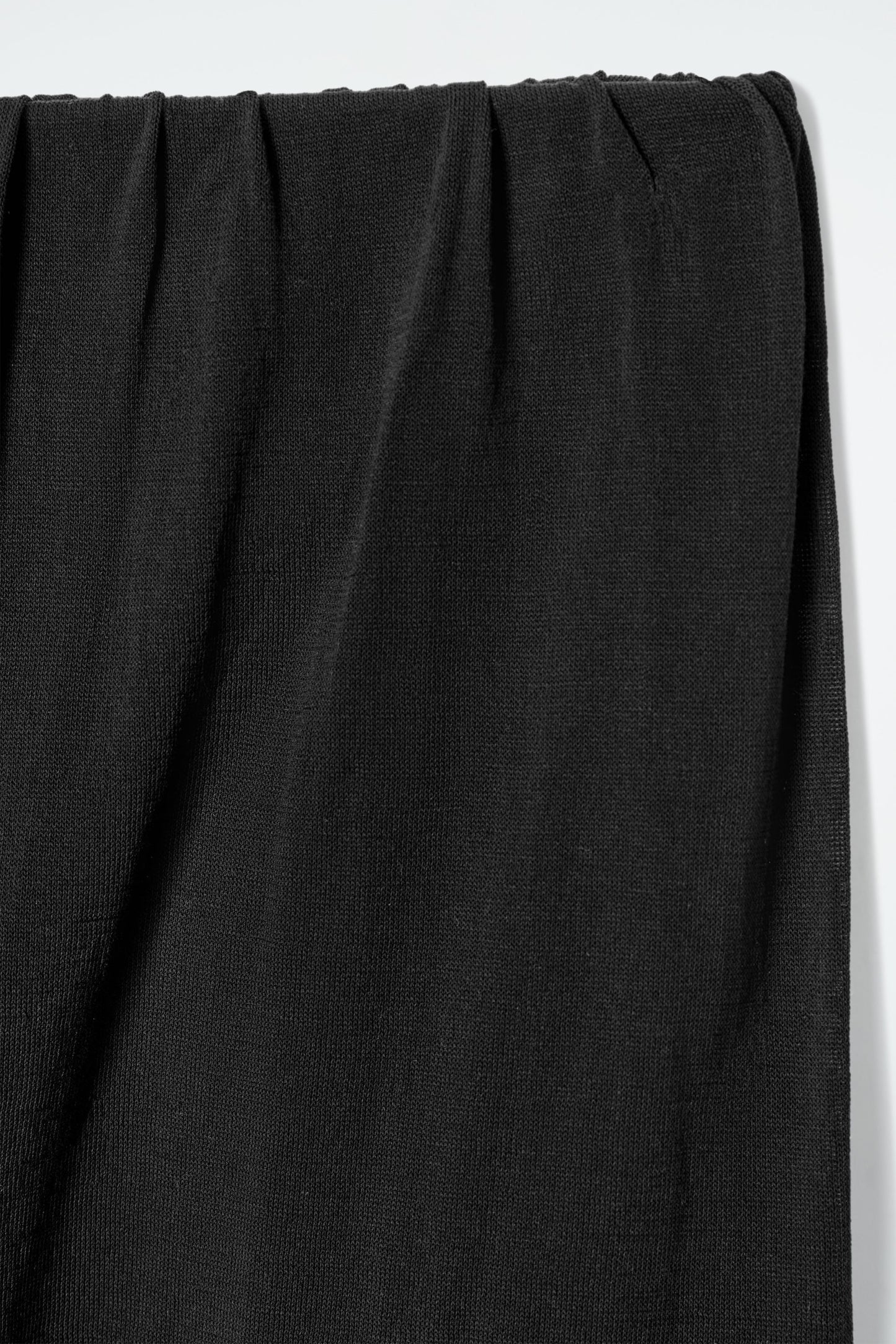 Sheer knitted skirt