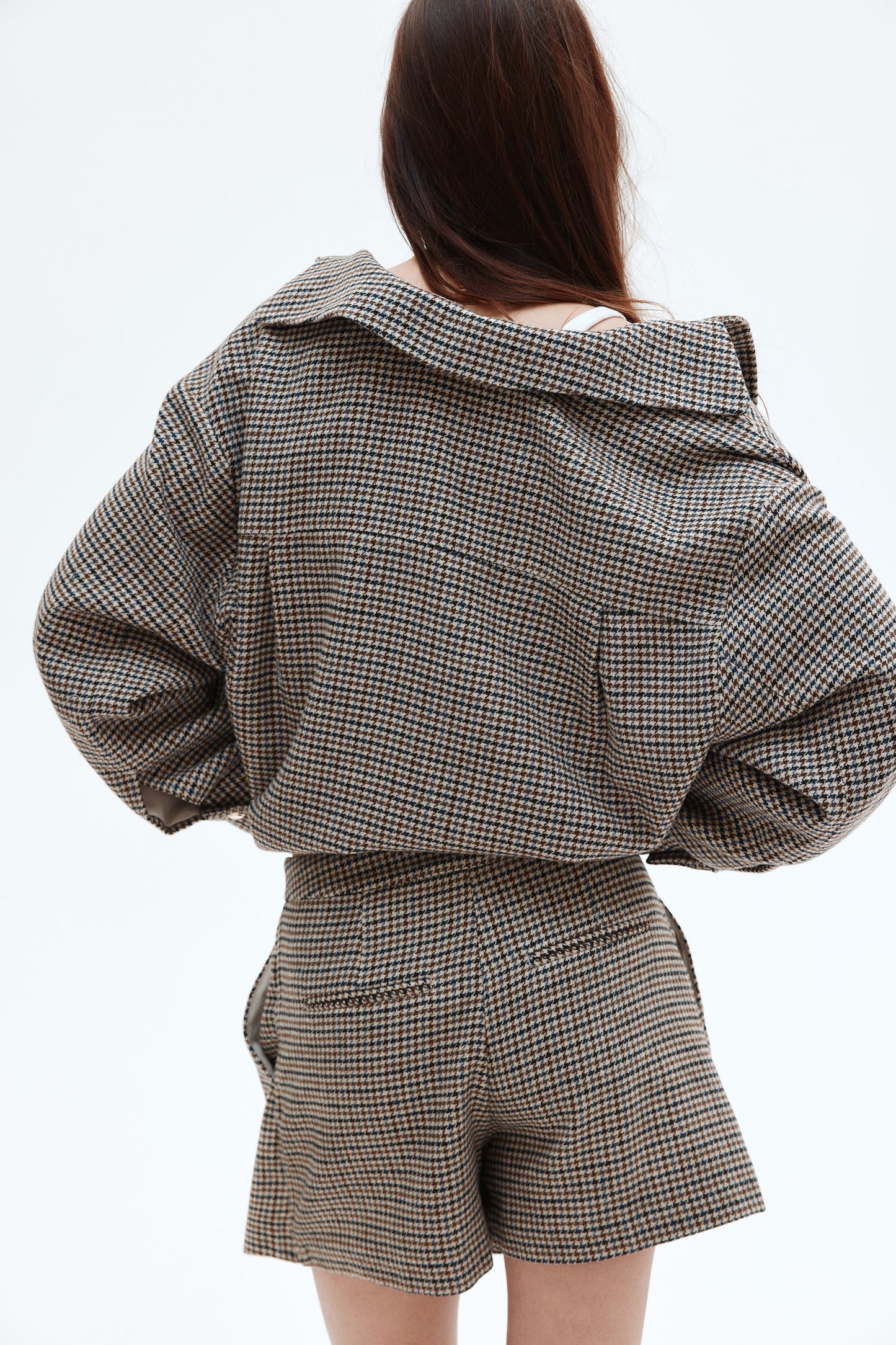 Pleated skort