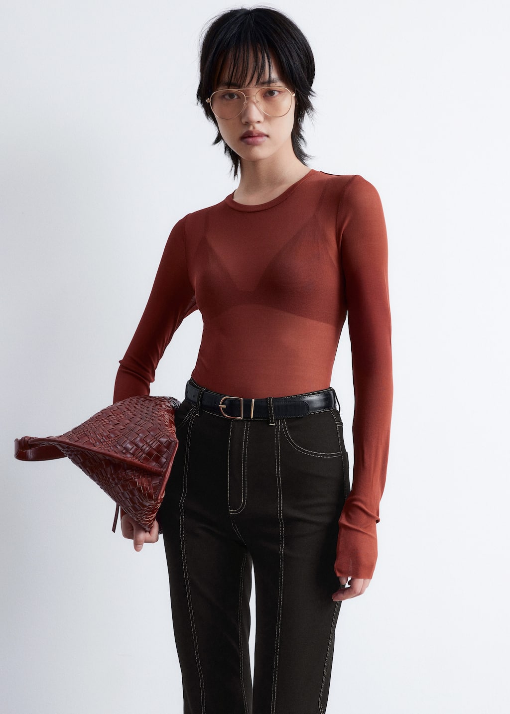 Sheer Silk Top