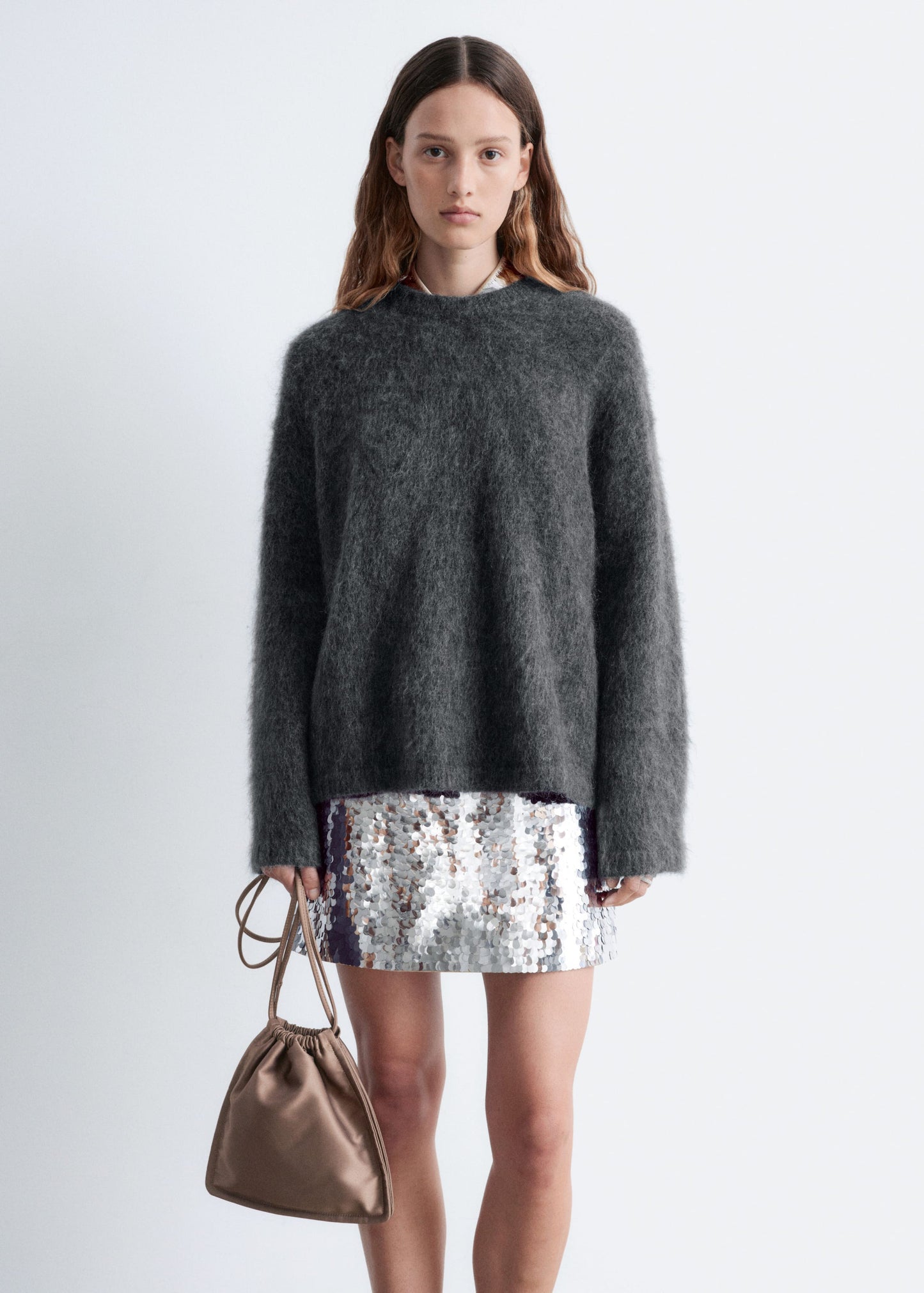 Satin Drawstring Bag