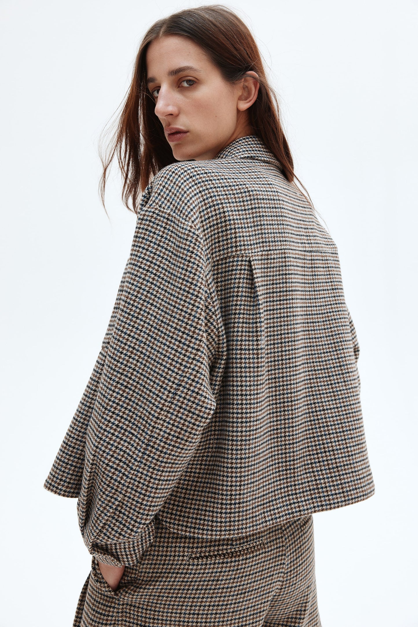 Pleated skort