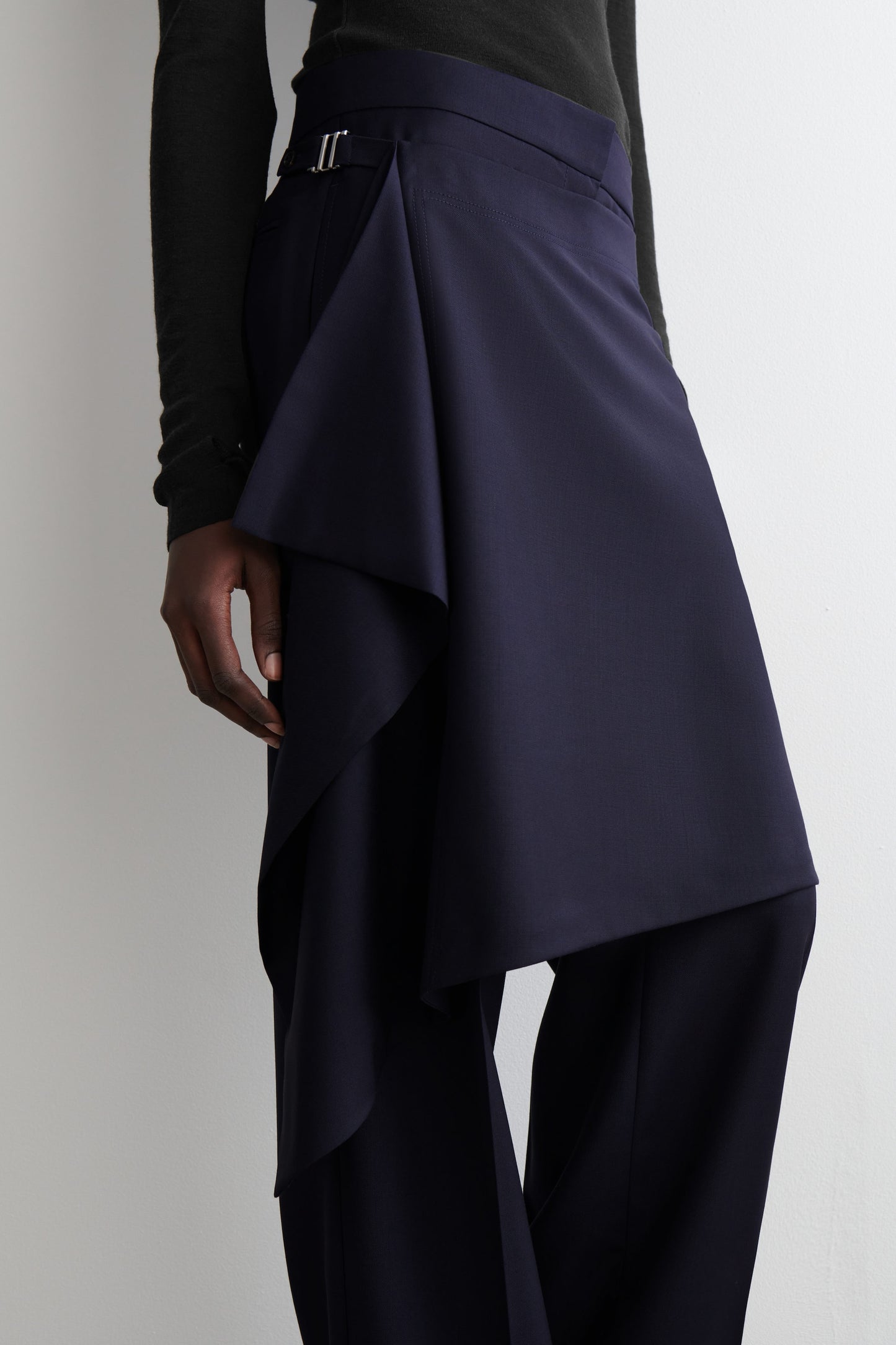 Wool Skirt Trousers