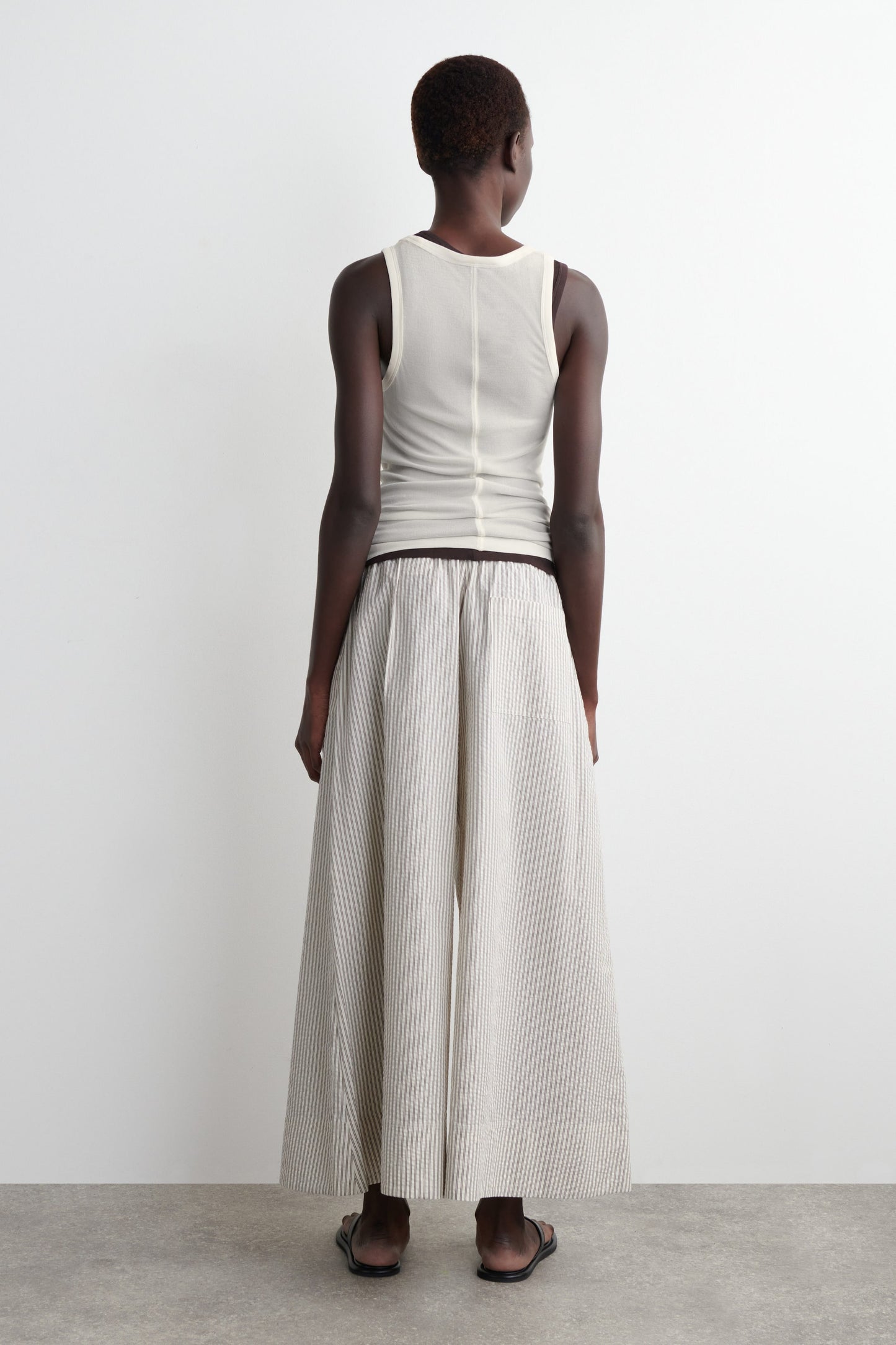 Seersucker Culottes