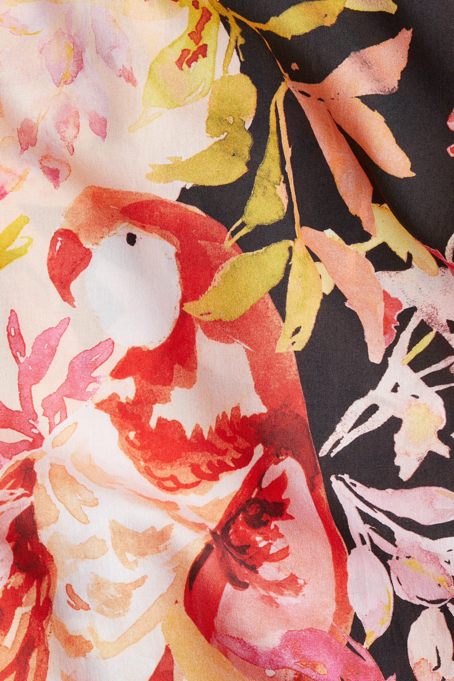Flounce-trimmed strappy dress