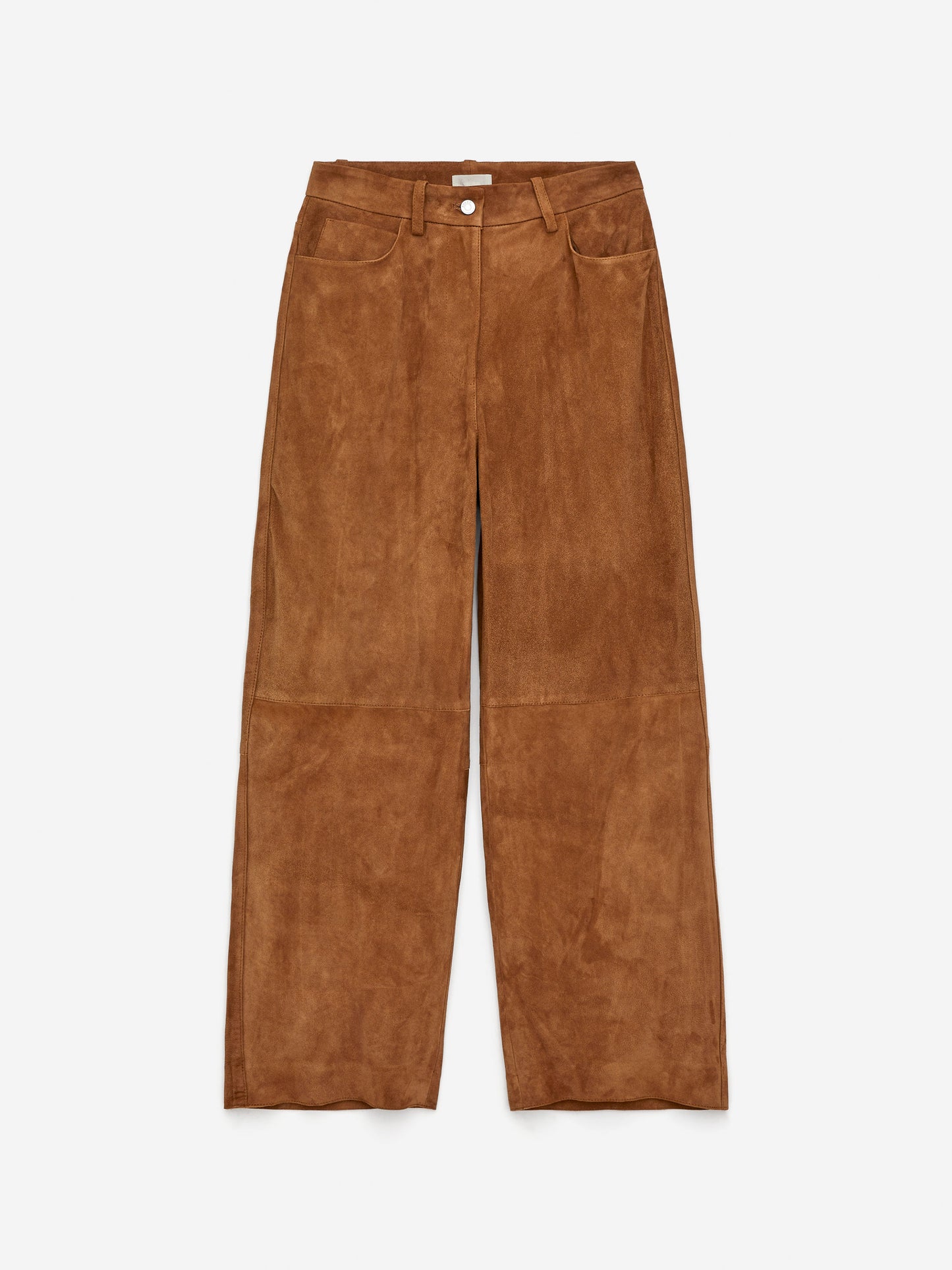 Relaxed Suede Trousers