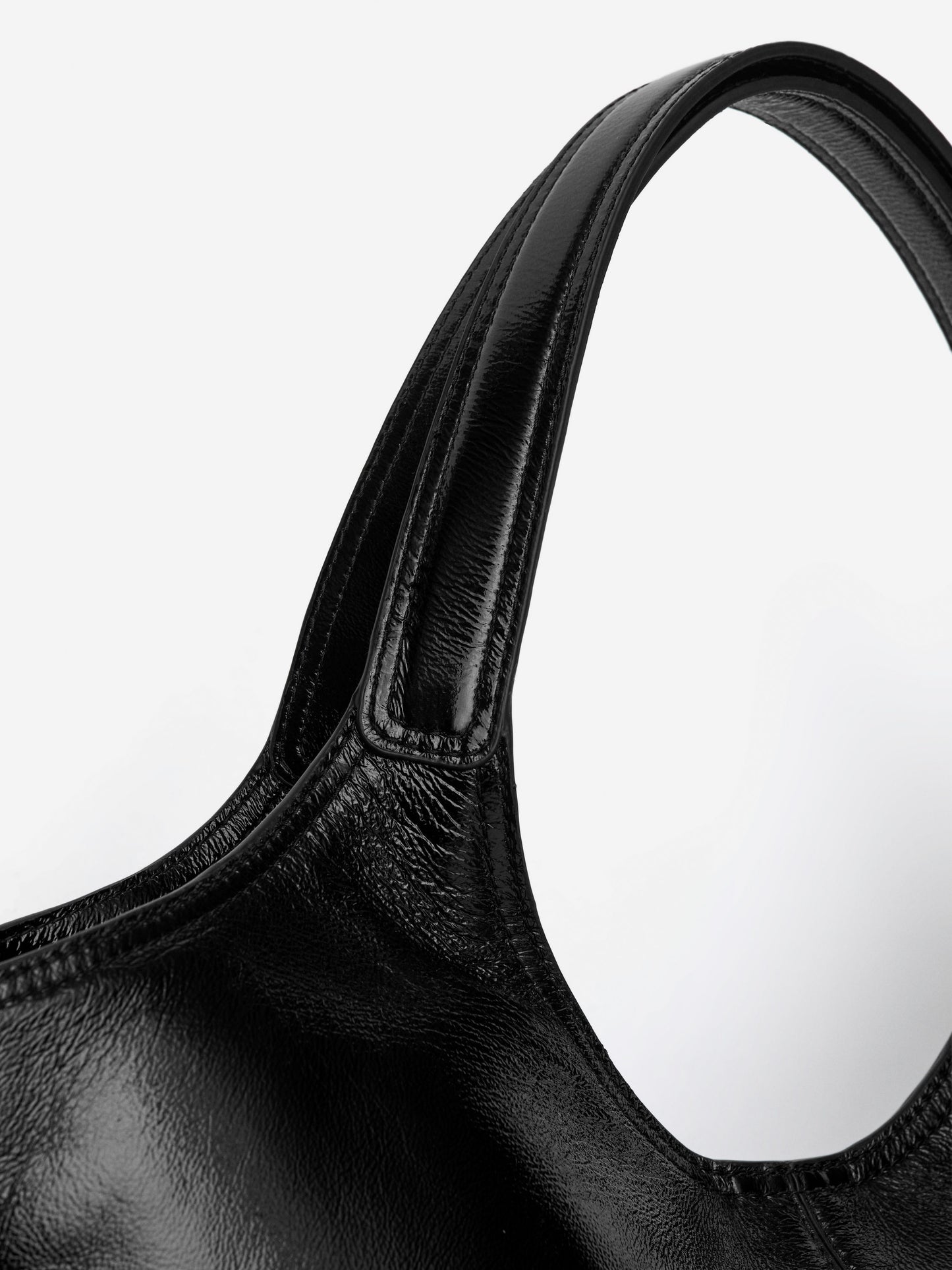 Patent Leather Tote Bag