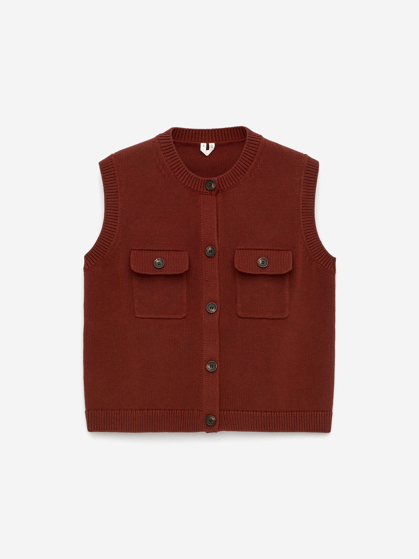 Knitted Cotton Vest