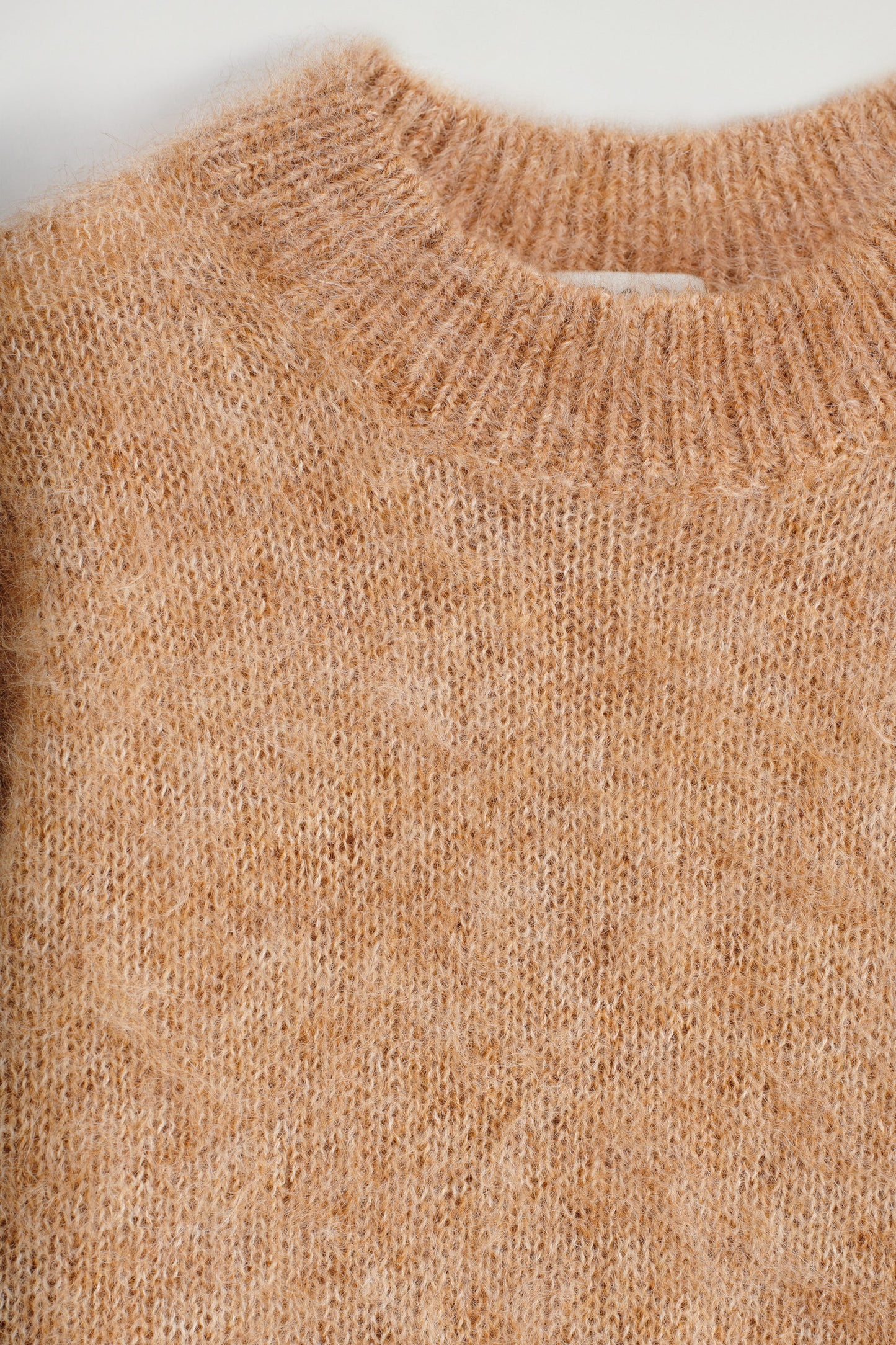 Mohair-Wool Crew-Neck Jumper