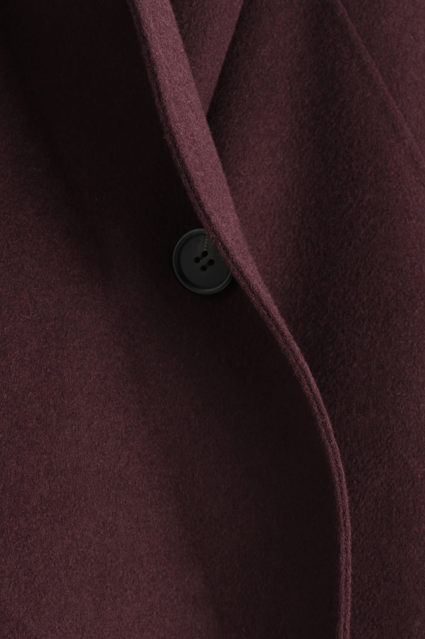 Belted Double-Faced Wool Coat