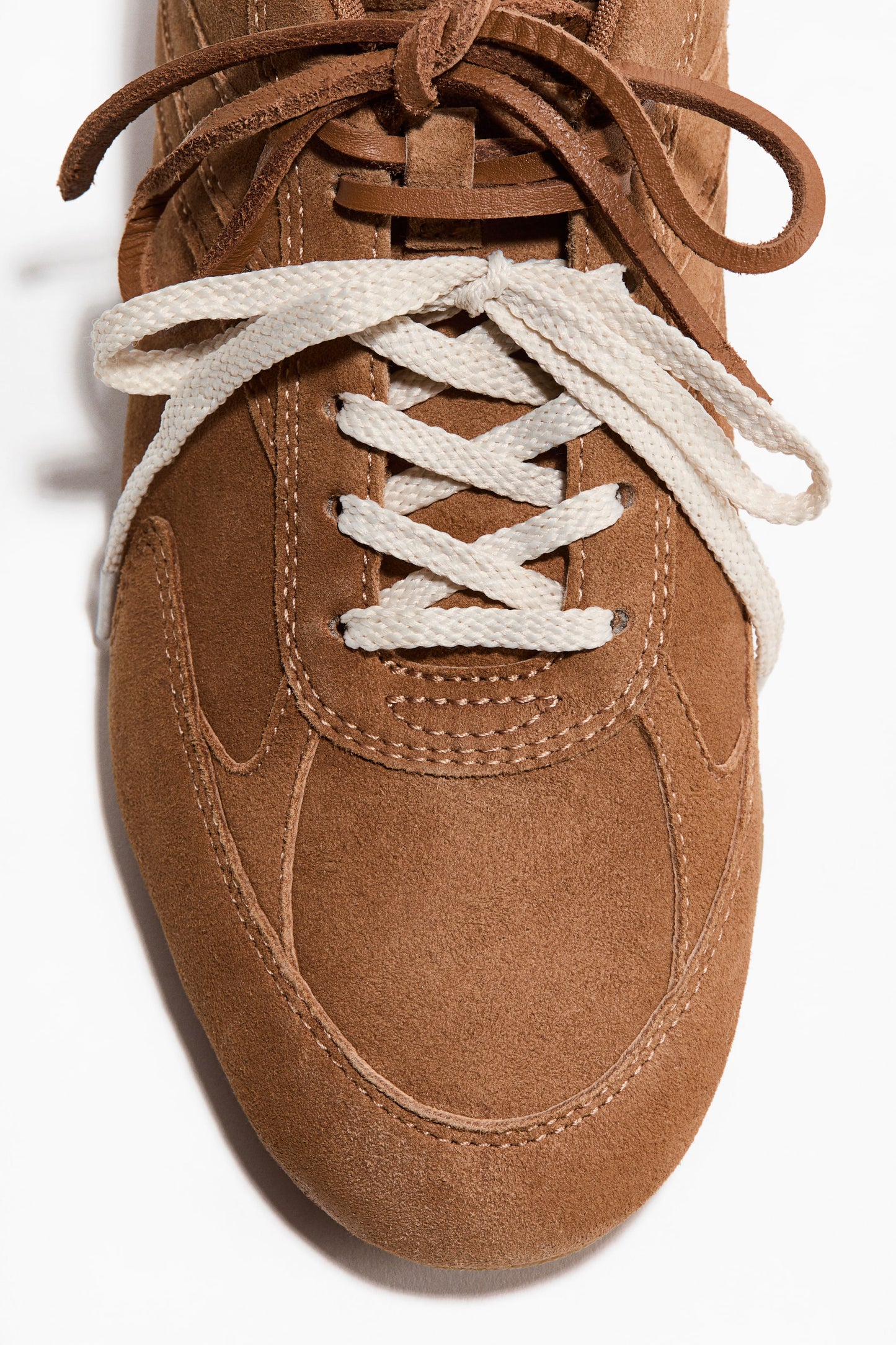 Suede trainers