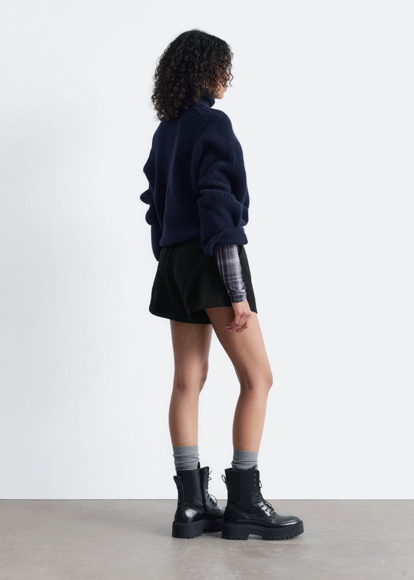 Boxy Turtleneck Jumper