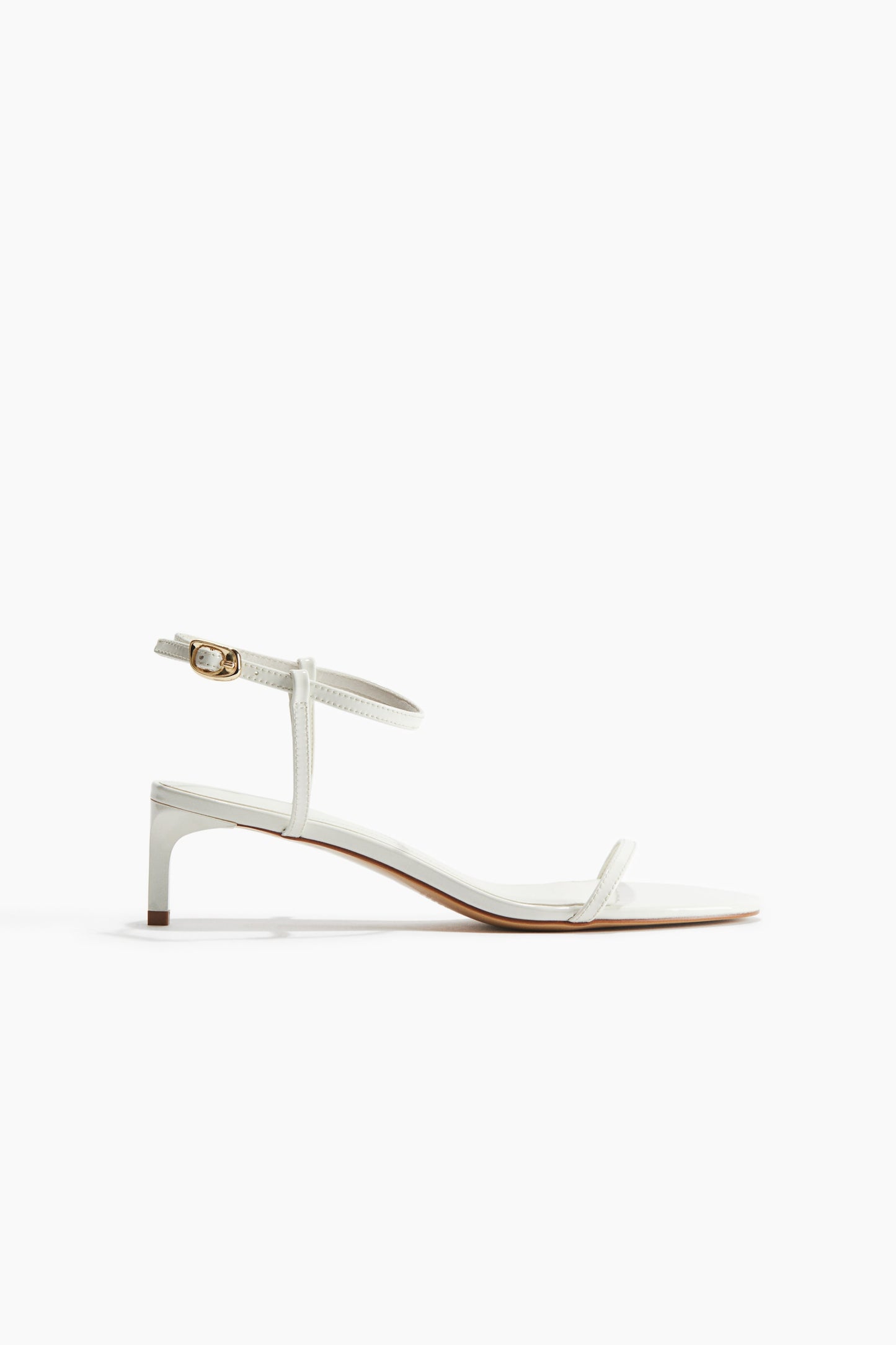 Heeled strappy sandals