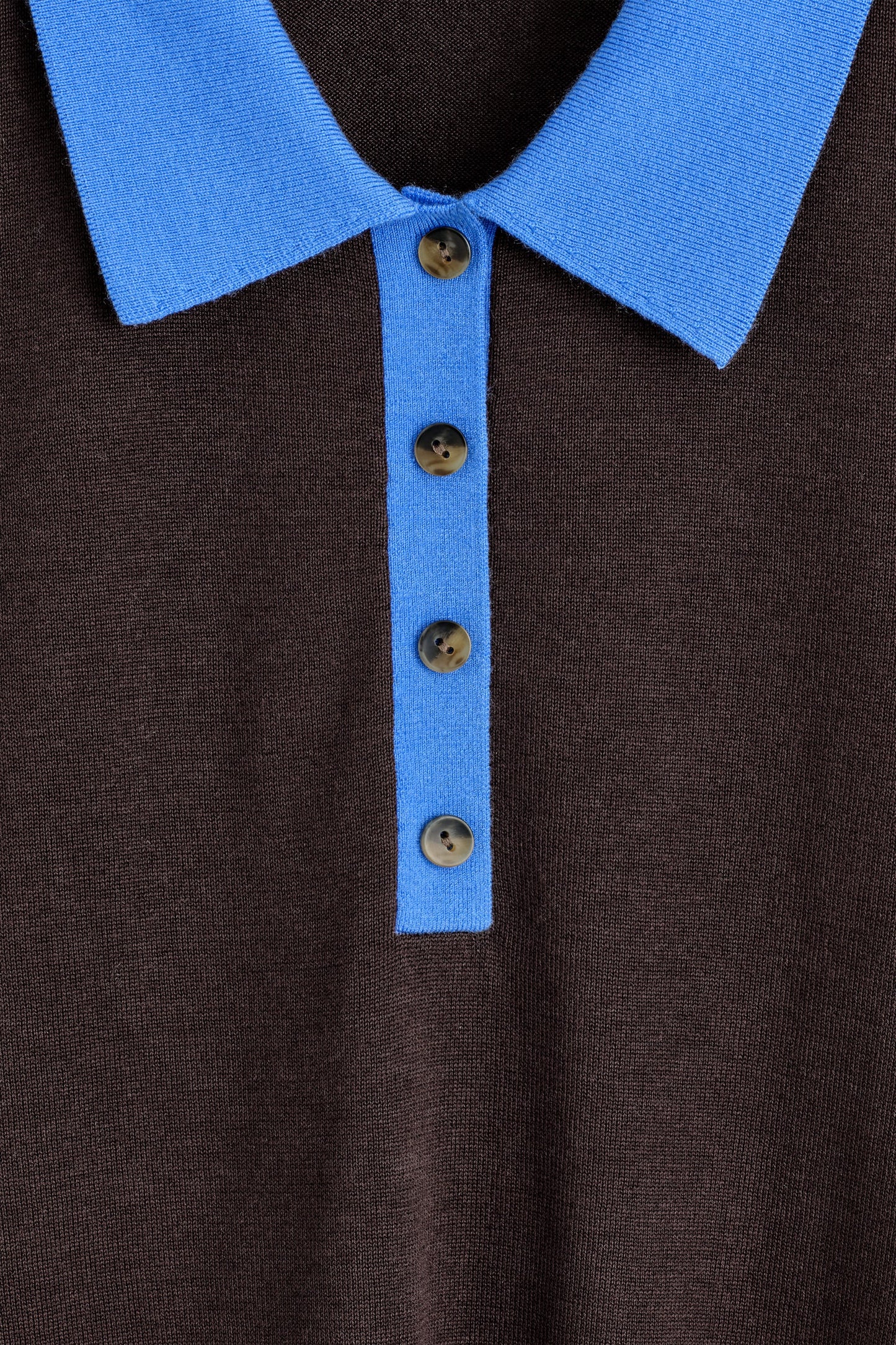 Shrunken Wool-Blend Polo Shirt