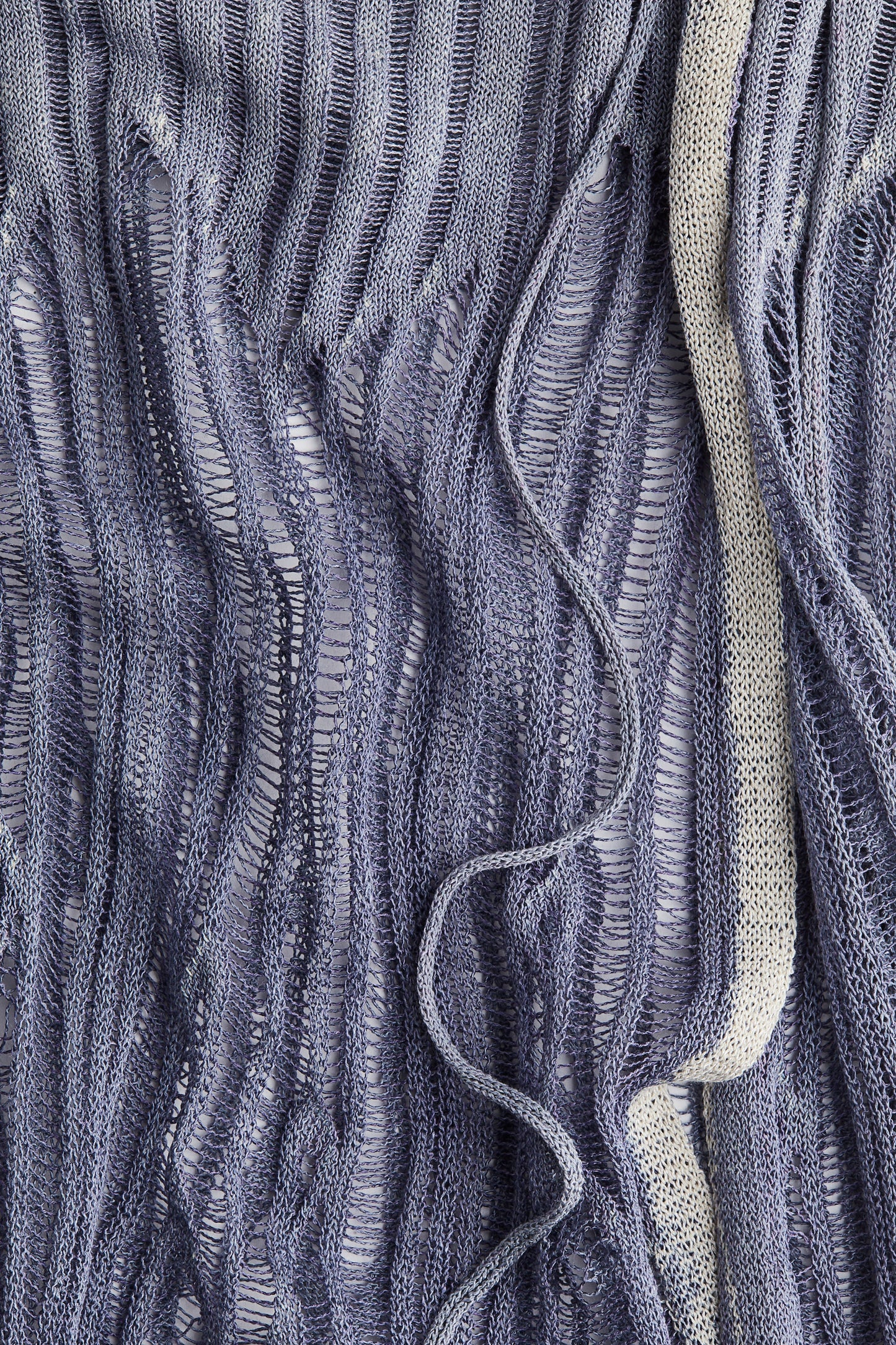 Knitted wrap skirt