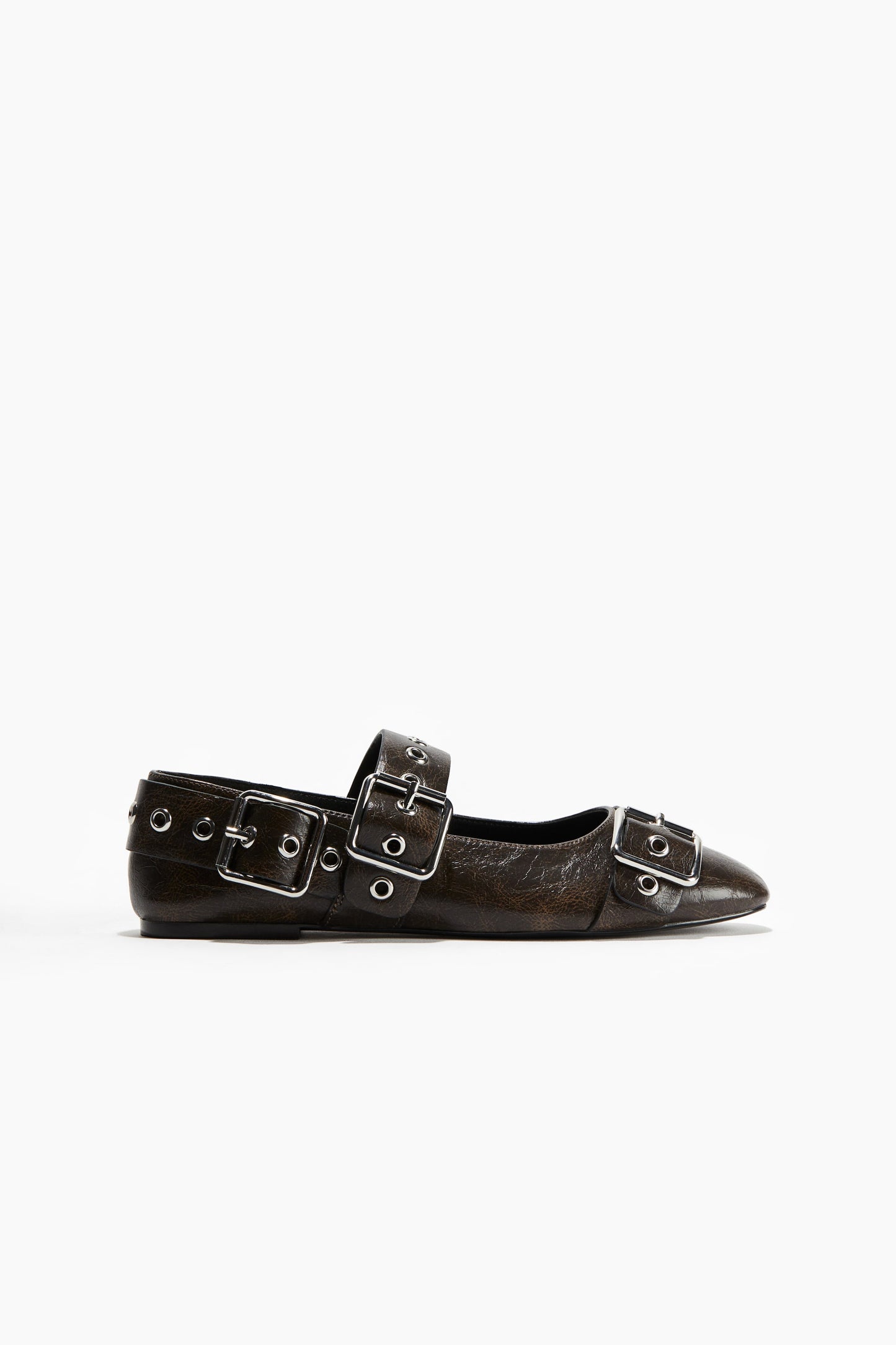 Buckle-detail Mary Janes