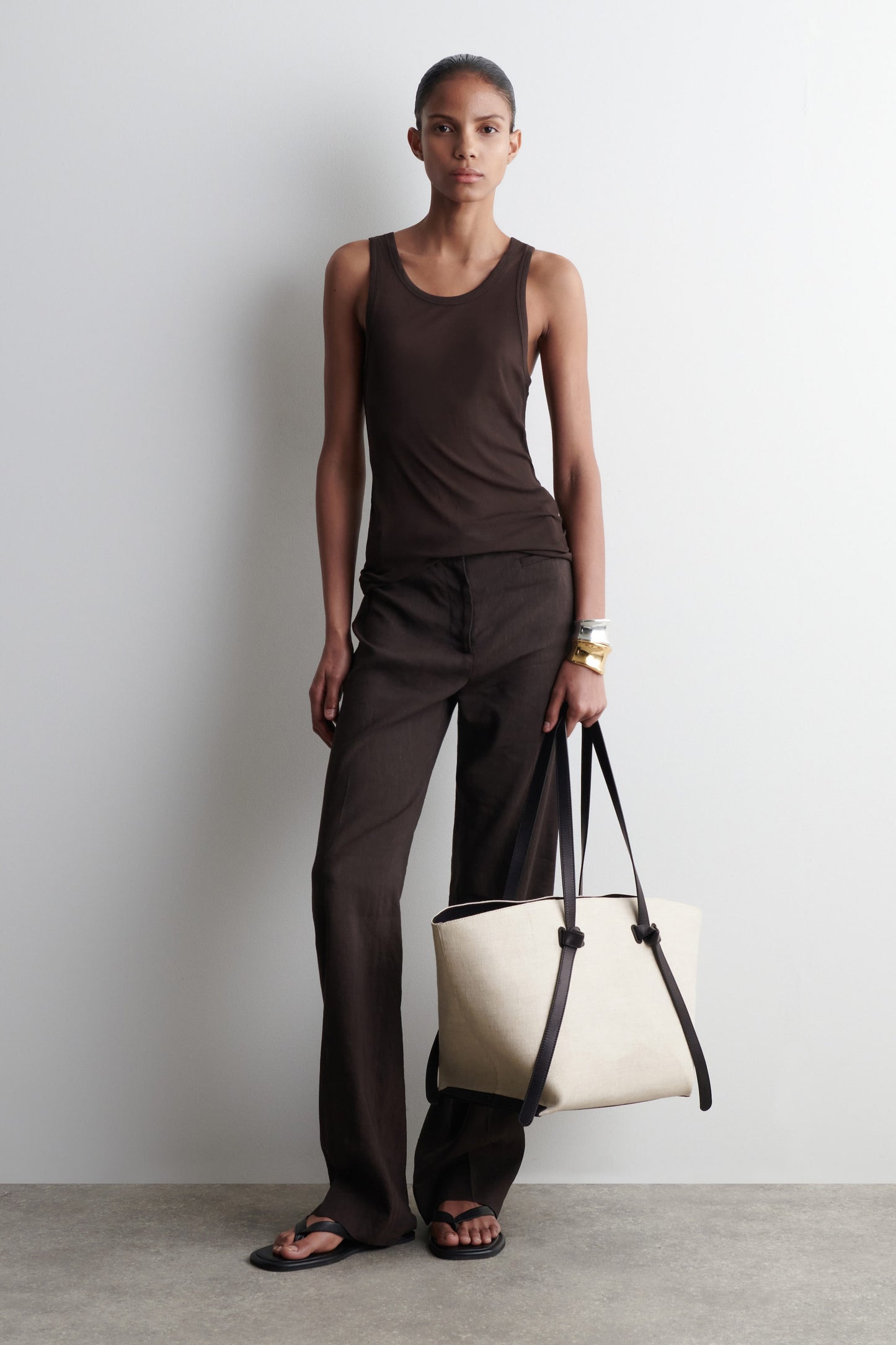 Pinch Linen Tote Bag