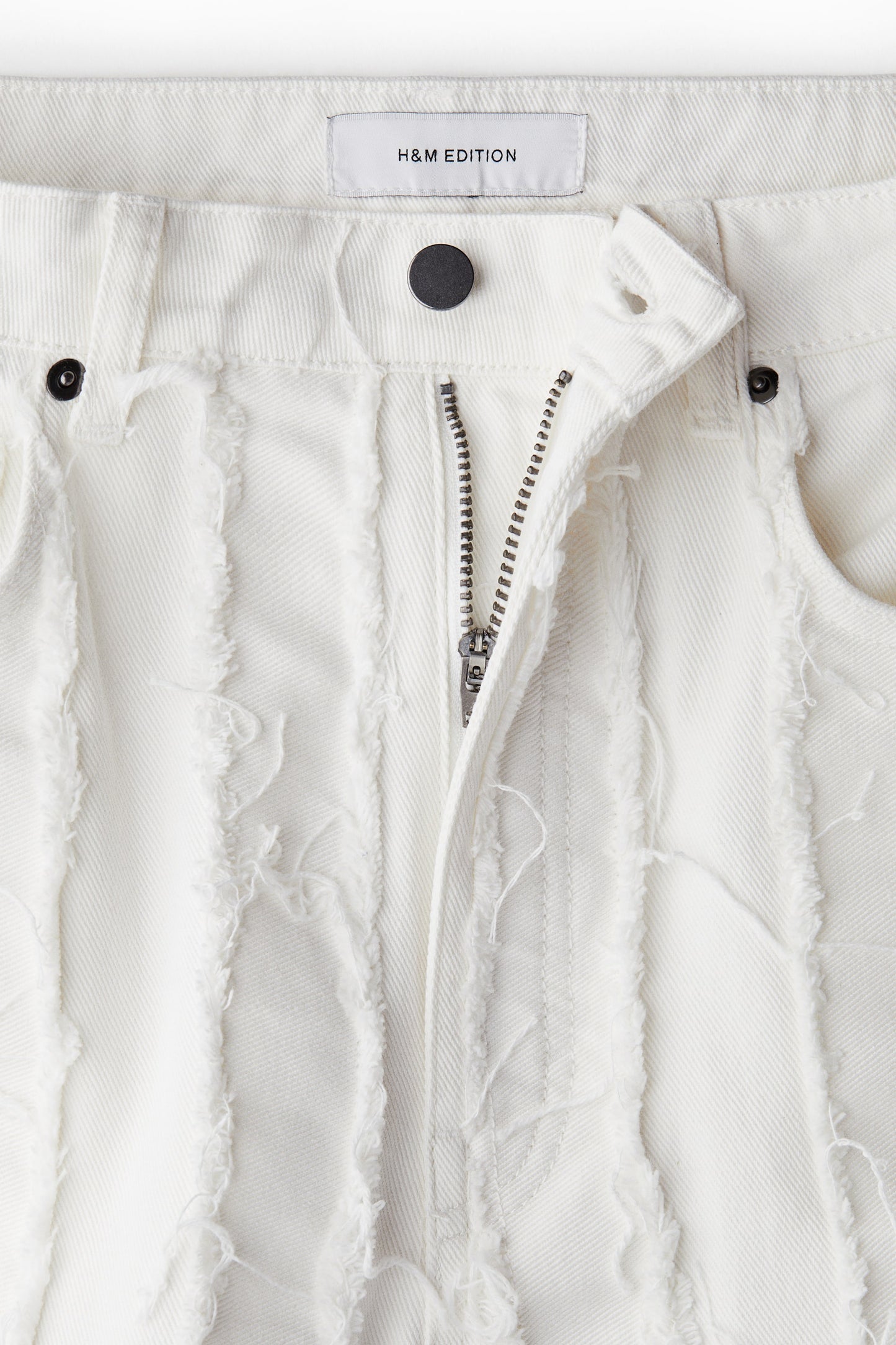 Frayed jeans