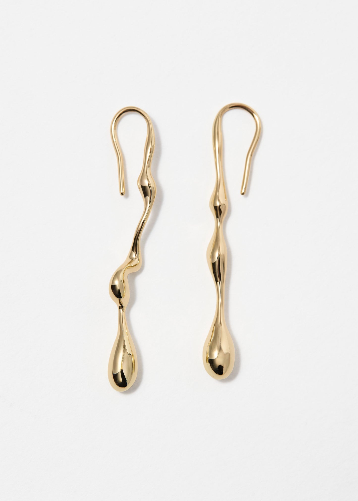 Elongated Drop Earrings