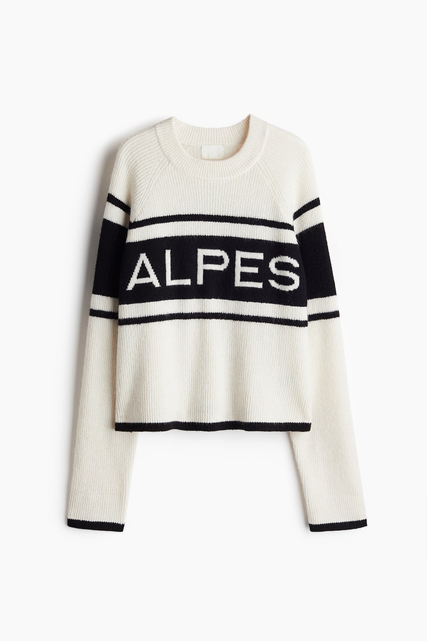 Text-motif jumper
