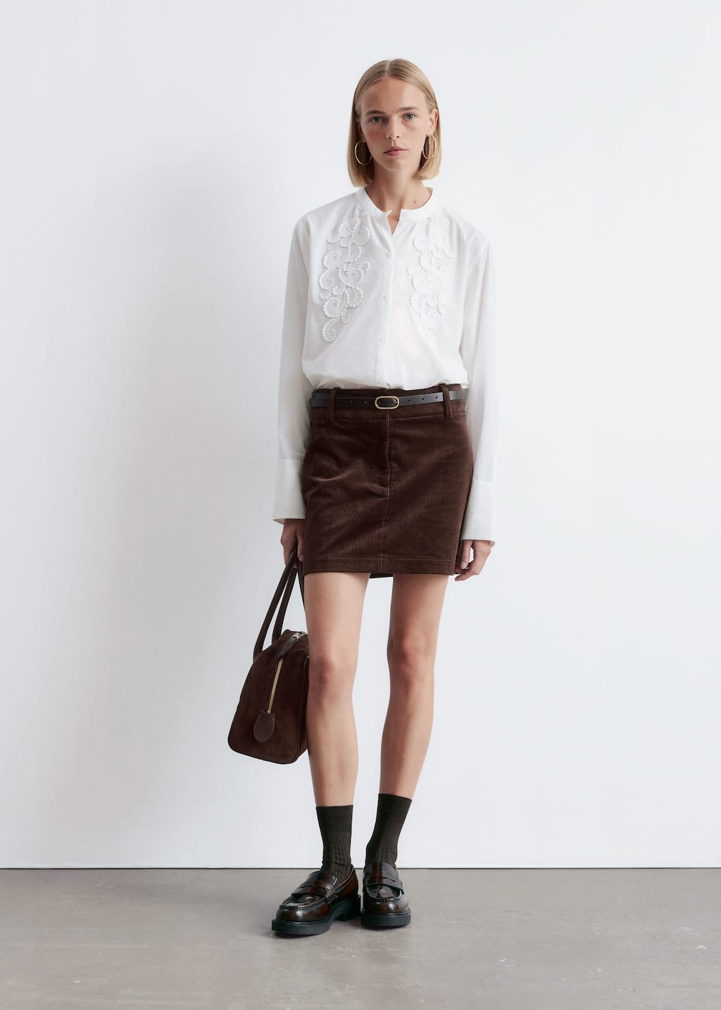 Cotton Embroidered Blouse