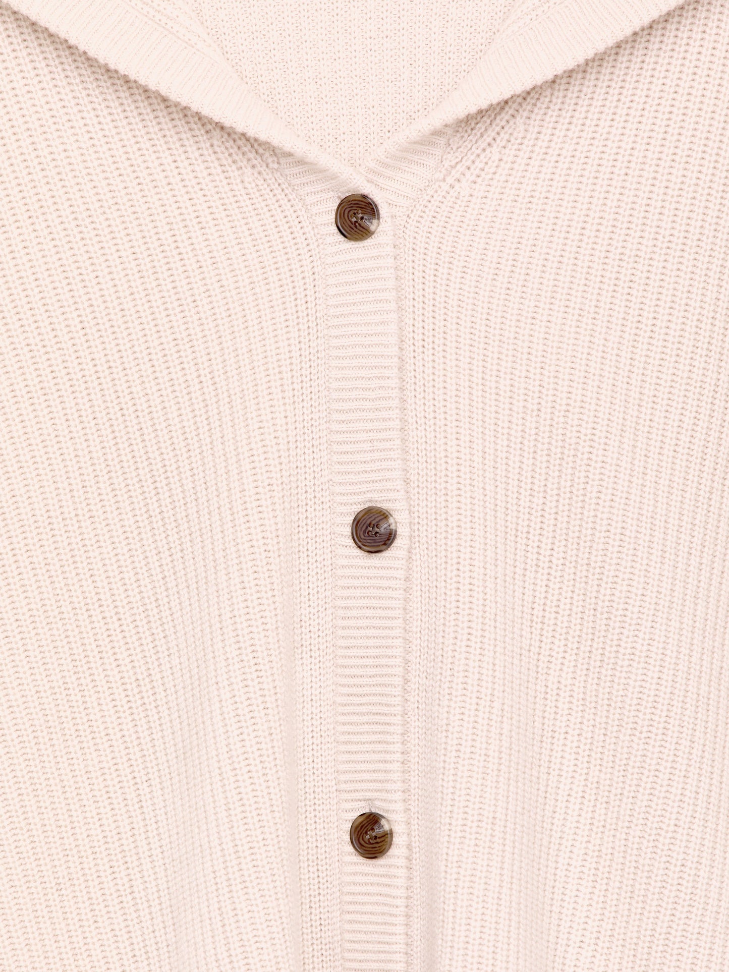 Cashmere-Wool Hooded Cardigan