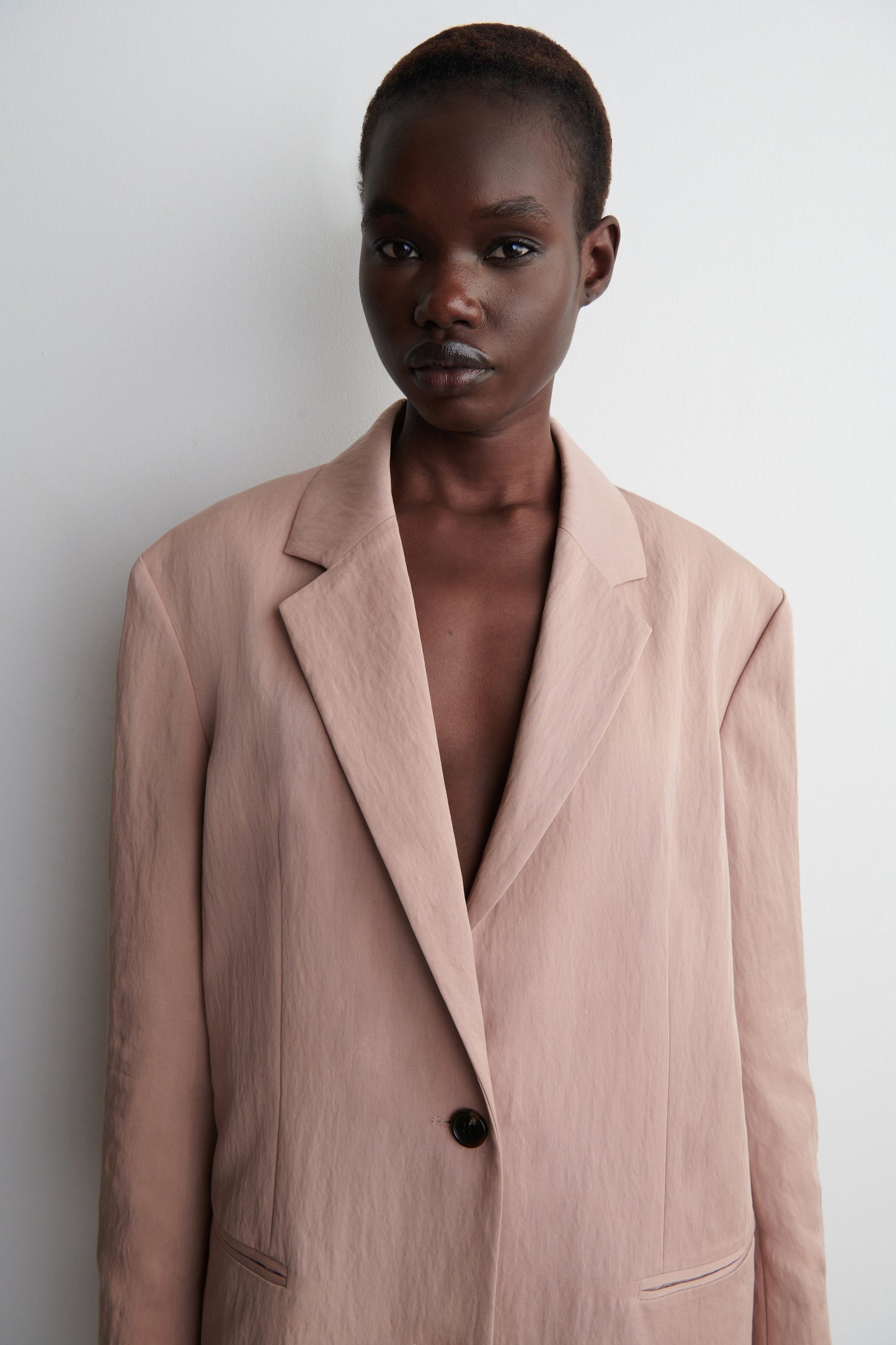 Oversized Fluid Blazer